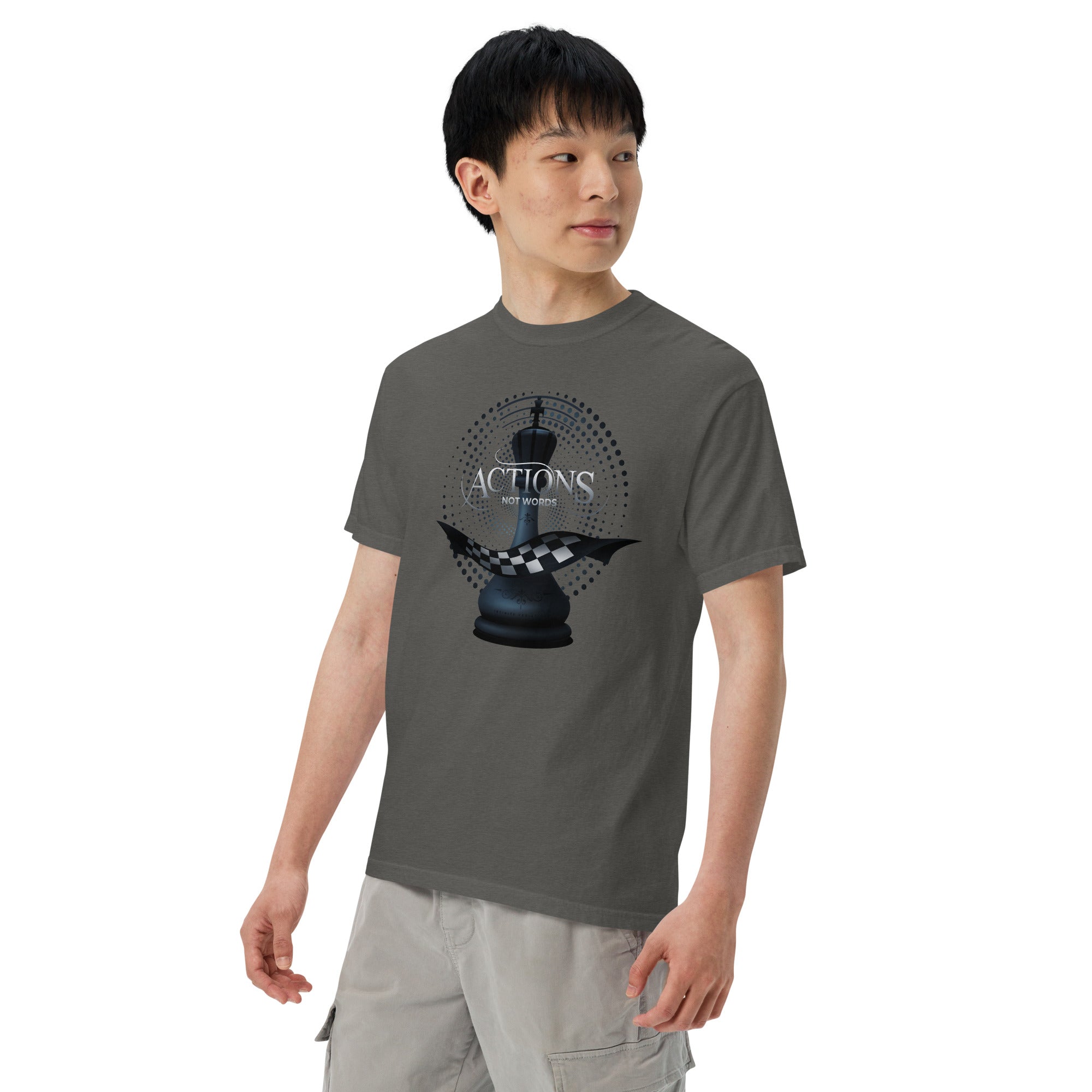 Actions Not Words - Unisex garment-dyed heavyweight t-shirt