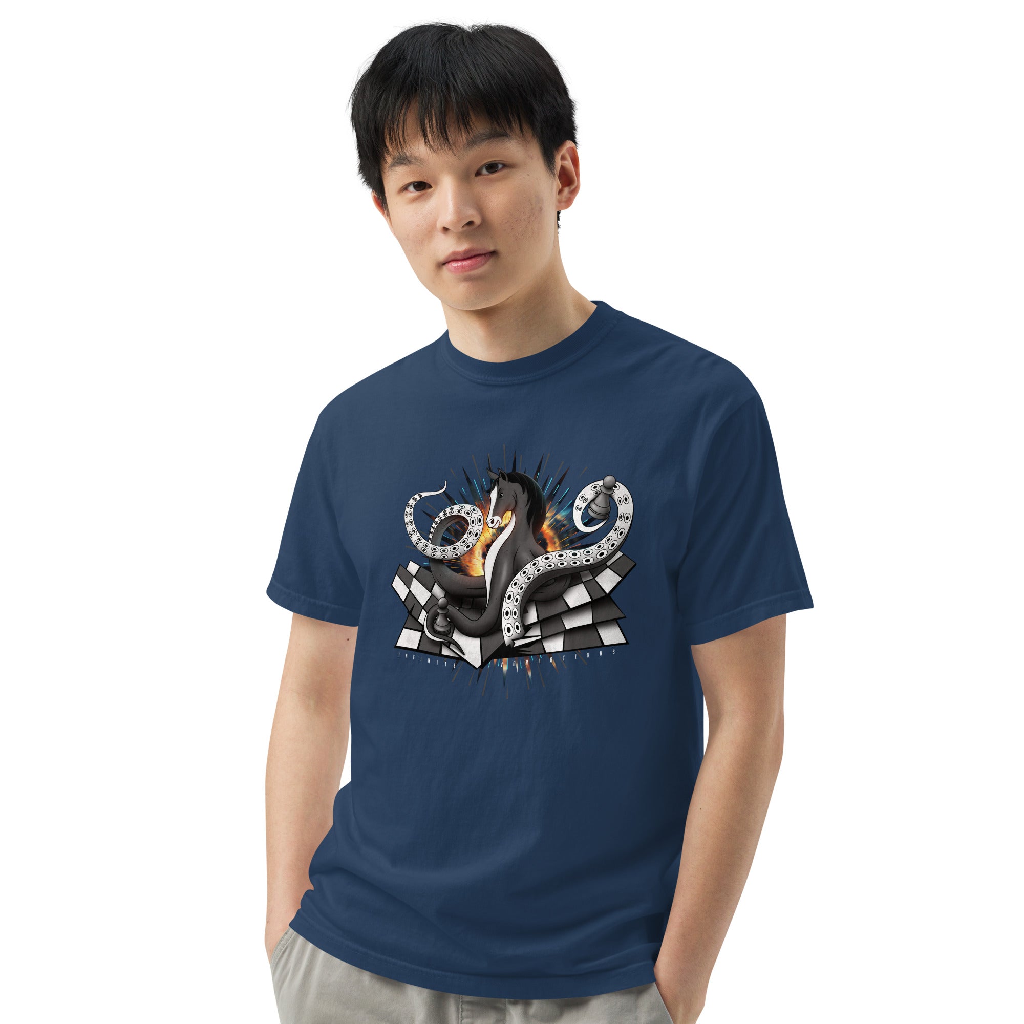 Octopus Knight - Unisex garment-dyed heavyweight t-shirt