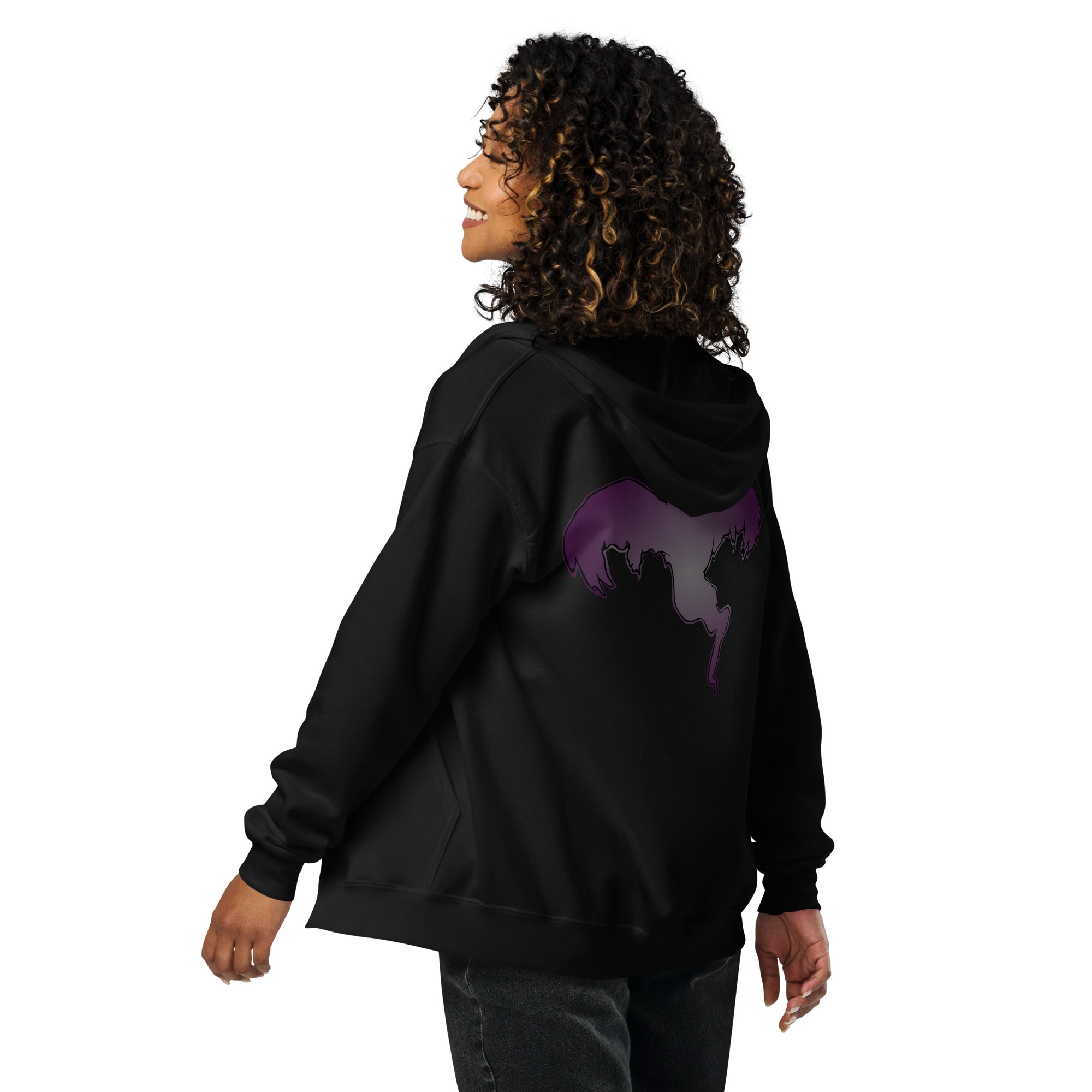 TFRU Ghost Design - Unisex heavy blend zip hoodie