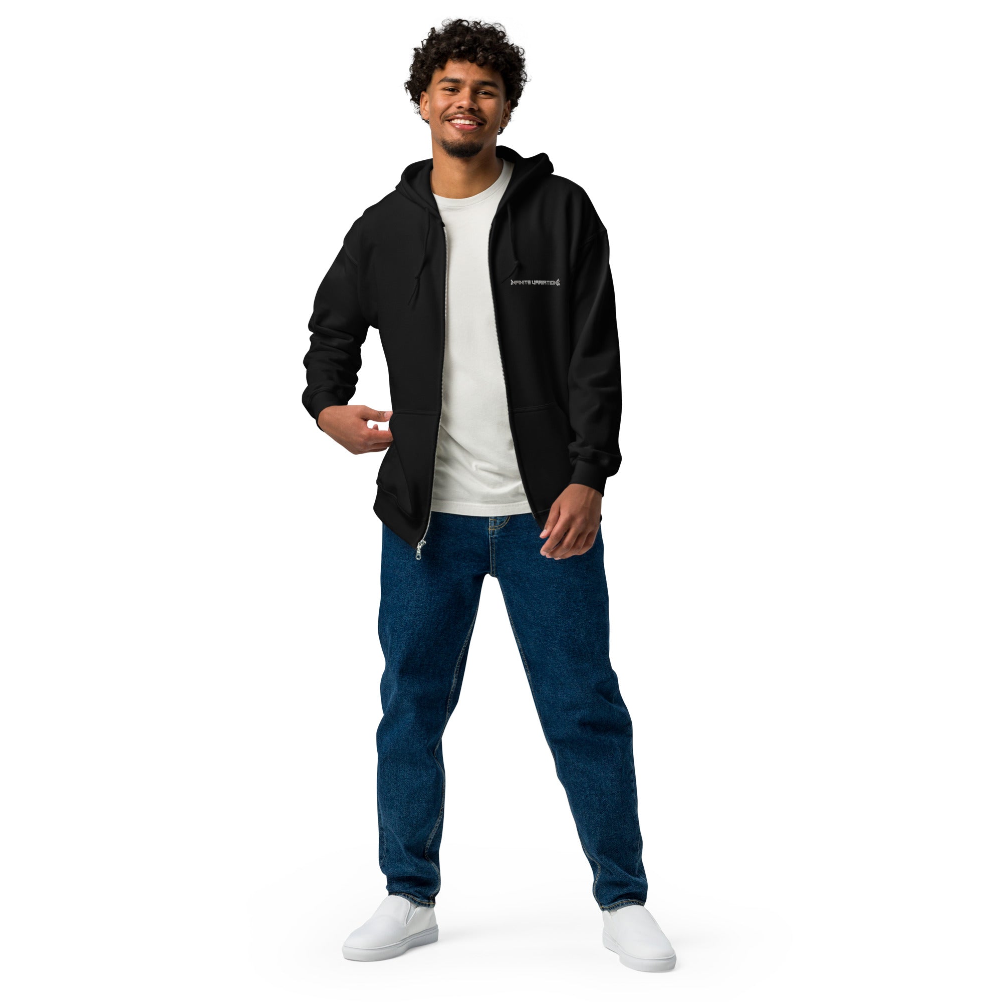Boston Design - Unisex heavy blend zip hoodie