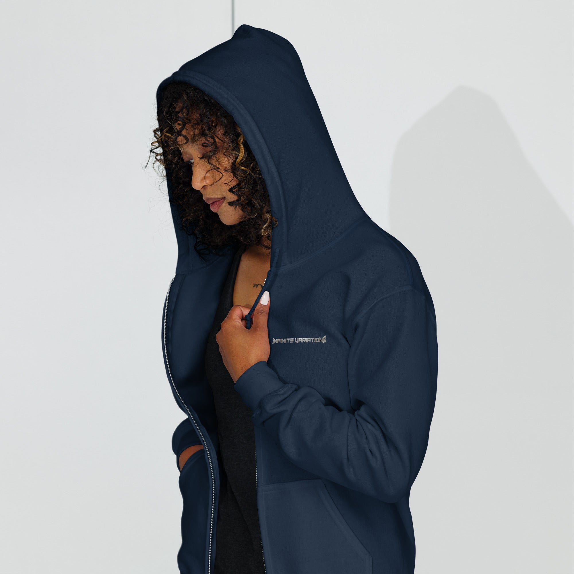 TFRU Ghost Design - Unisex heavy blend zip hoodie