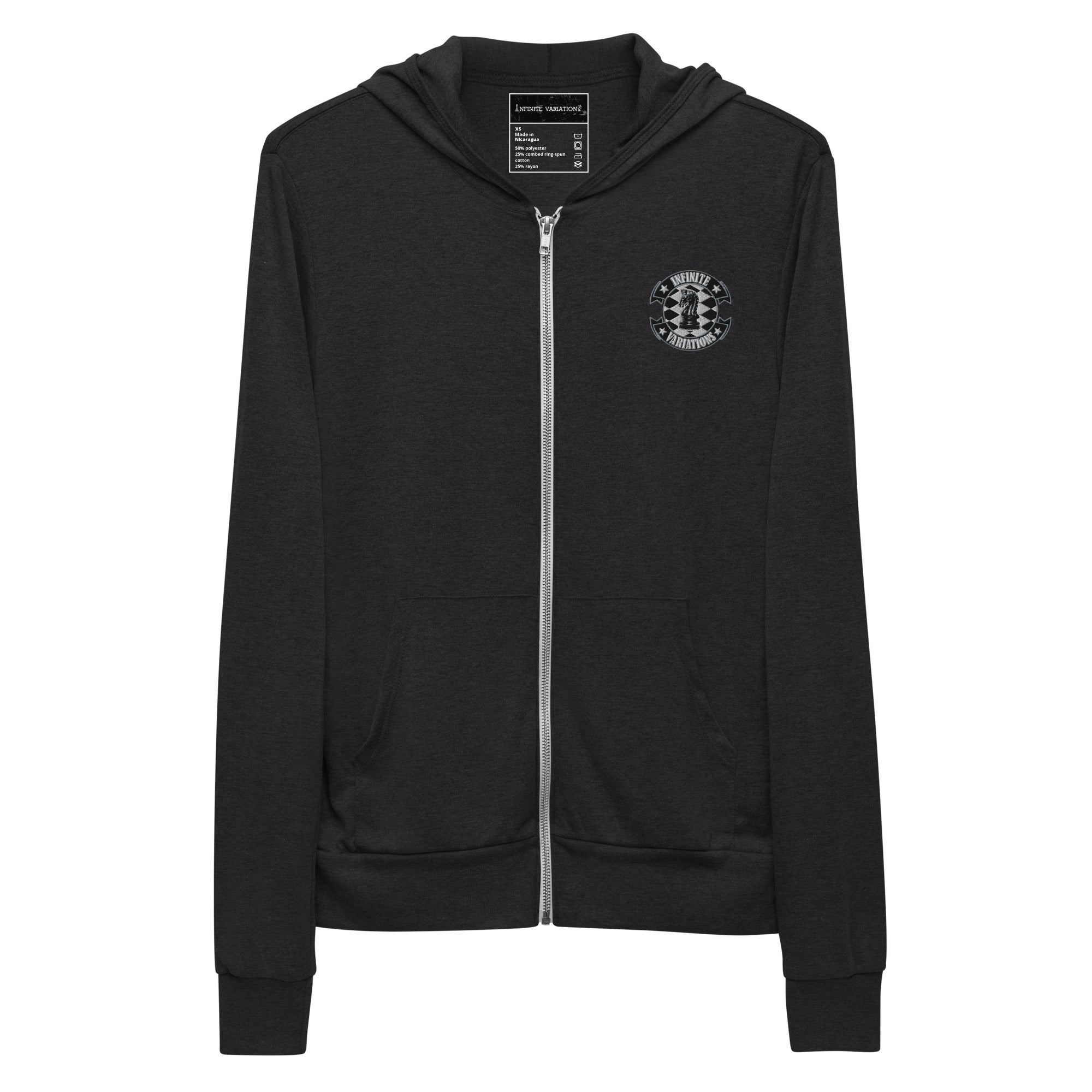 Infinite Variations - Lightweight - Unisex zip hoodie