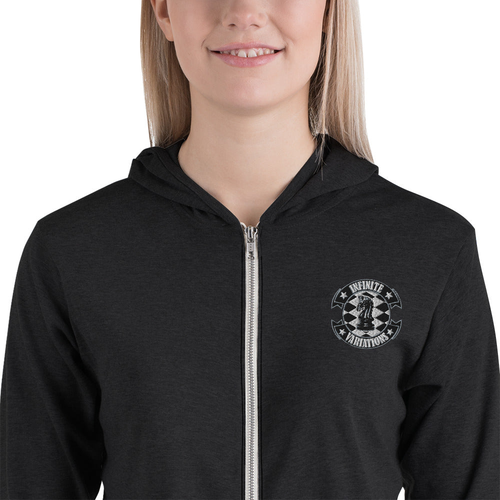 Infinite Variations - Lightweight - Unisex zip hoodie