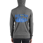 Boston Design - Lightweight Unisex zip hoodie