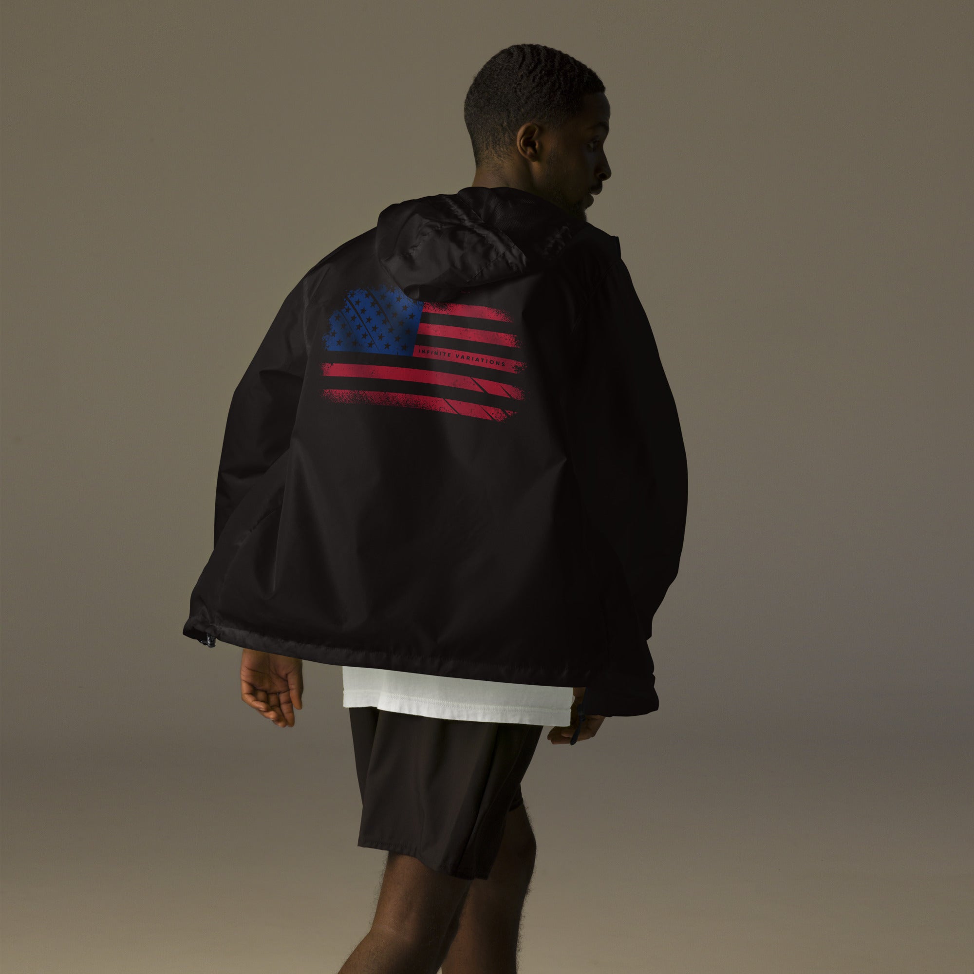 American Design II - Unisex lightweight zip up windbreaker