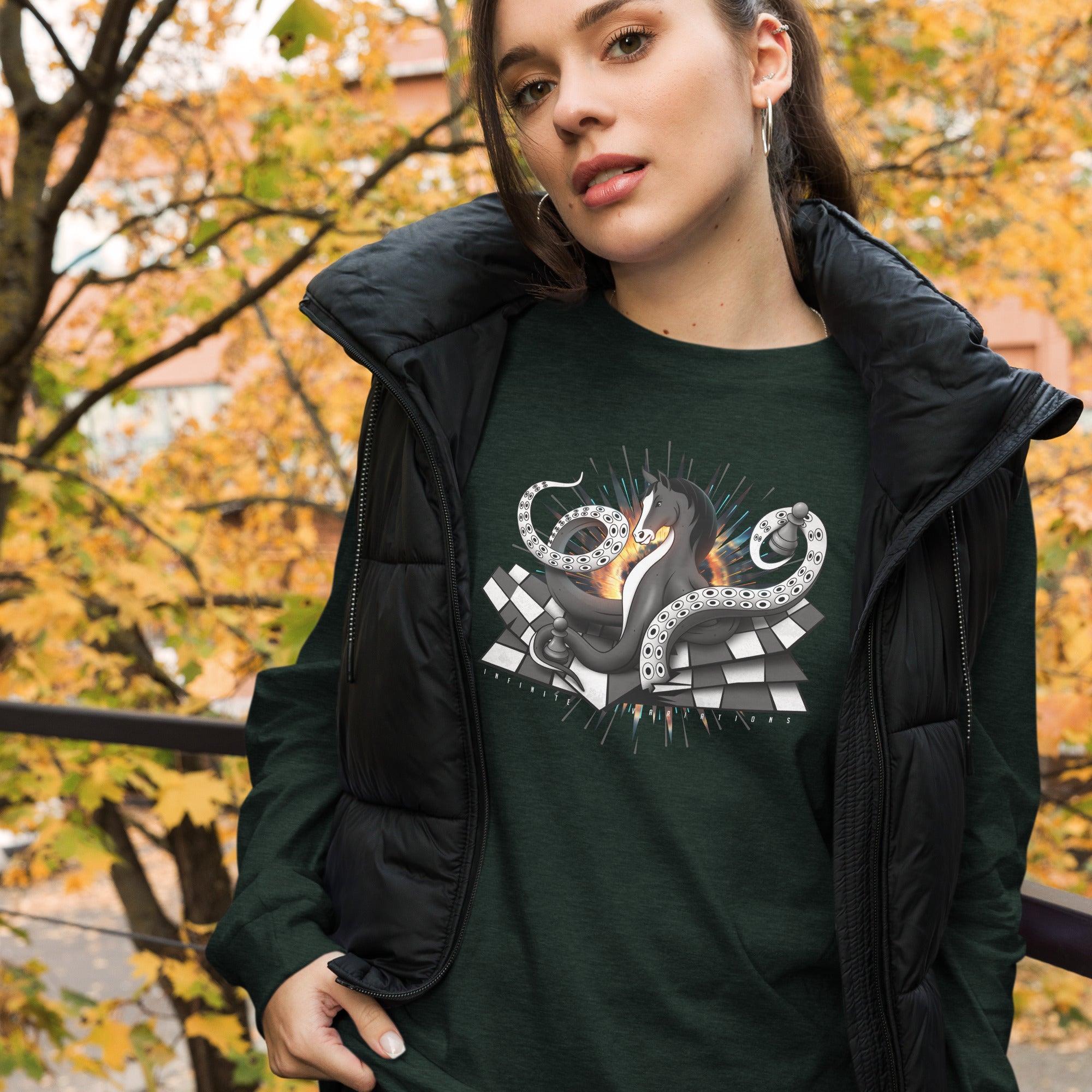 Octopus Knight - Unisex Long Sleeve Tee