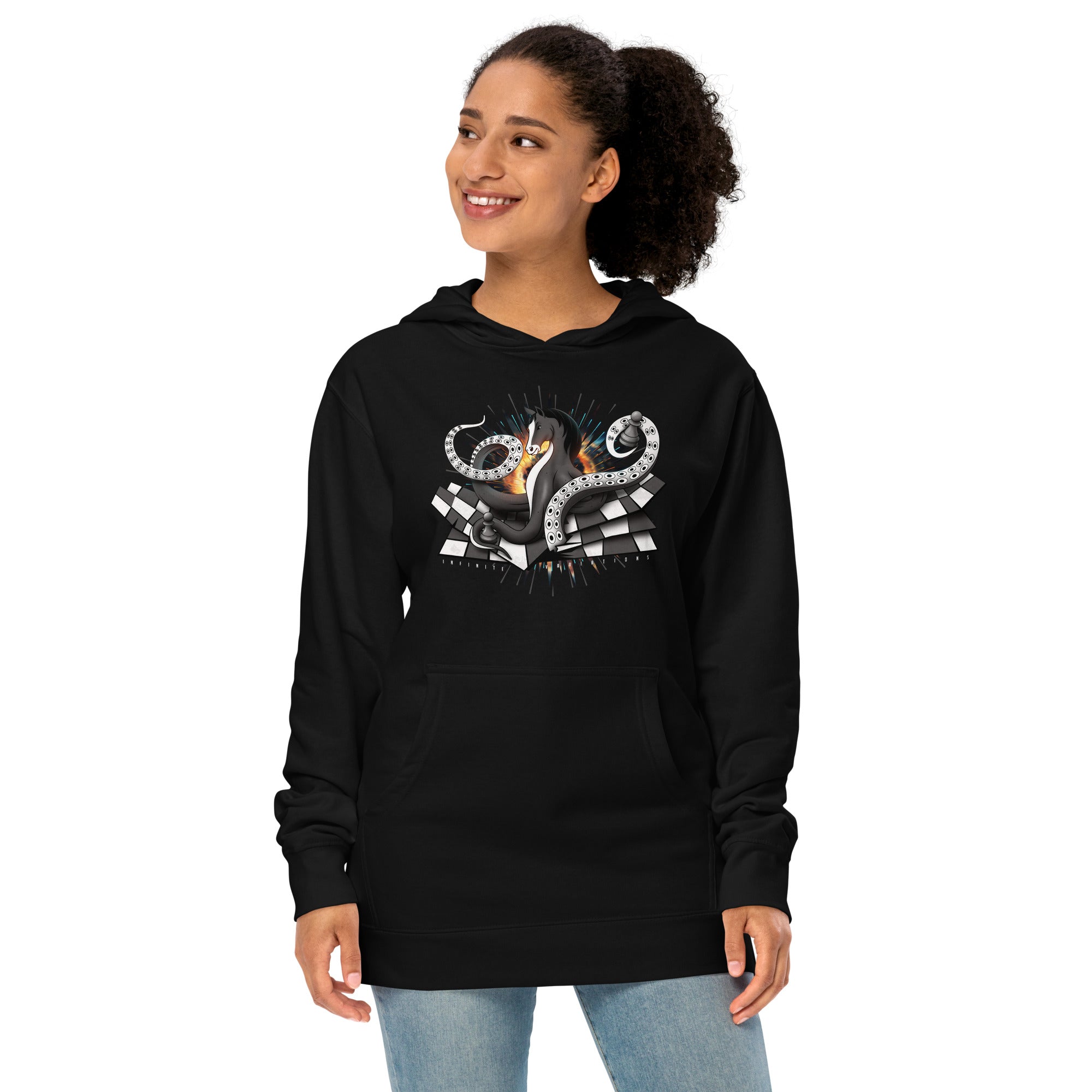 Octopus Knight - Unisex midweight hoodie