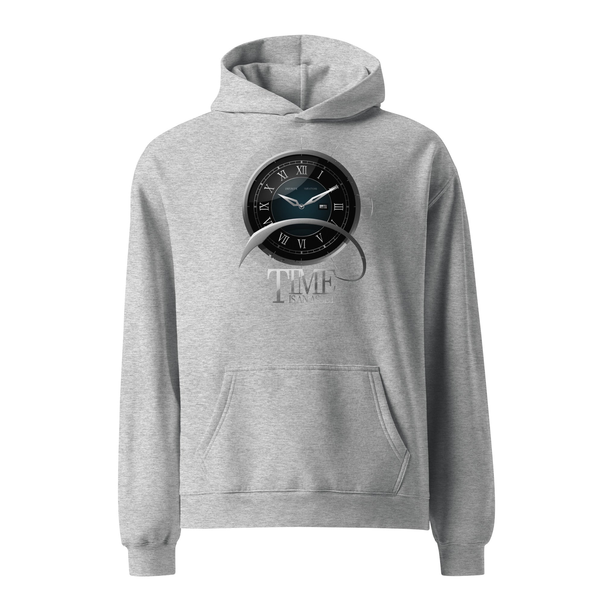 Time is an Asset - Premium Unisex oversized hoodie