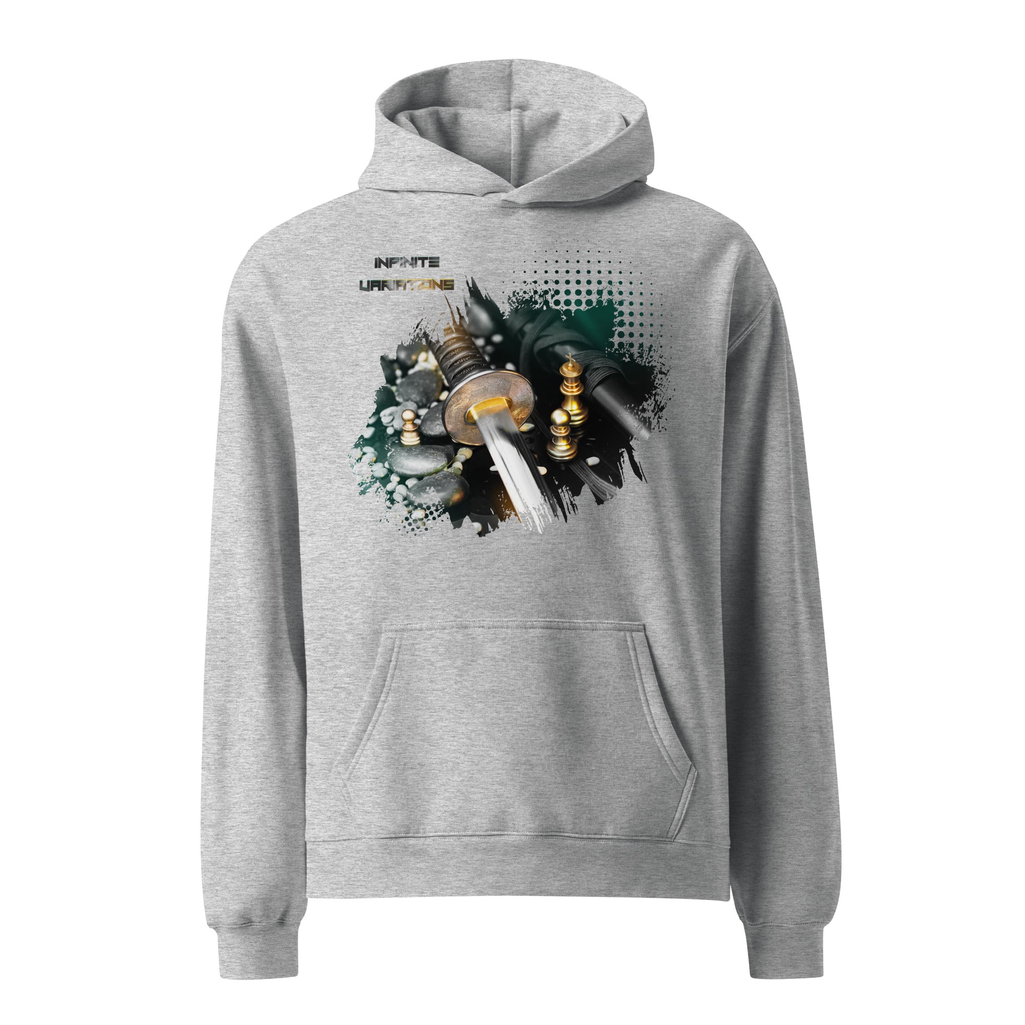 Samurai Chess II - Unisex oversized hoodie
