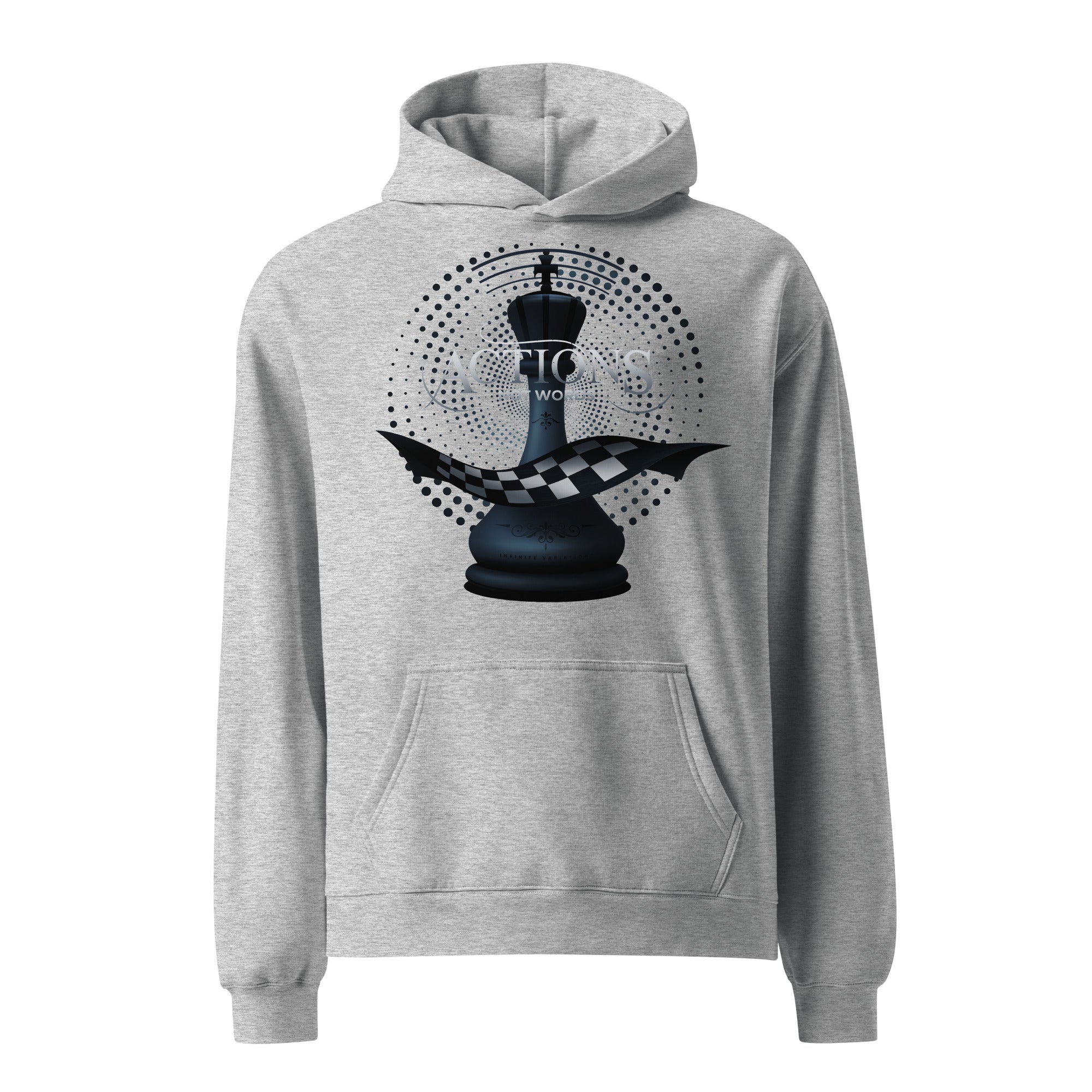 Actions Not Words - Unisex oversized hoodie