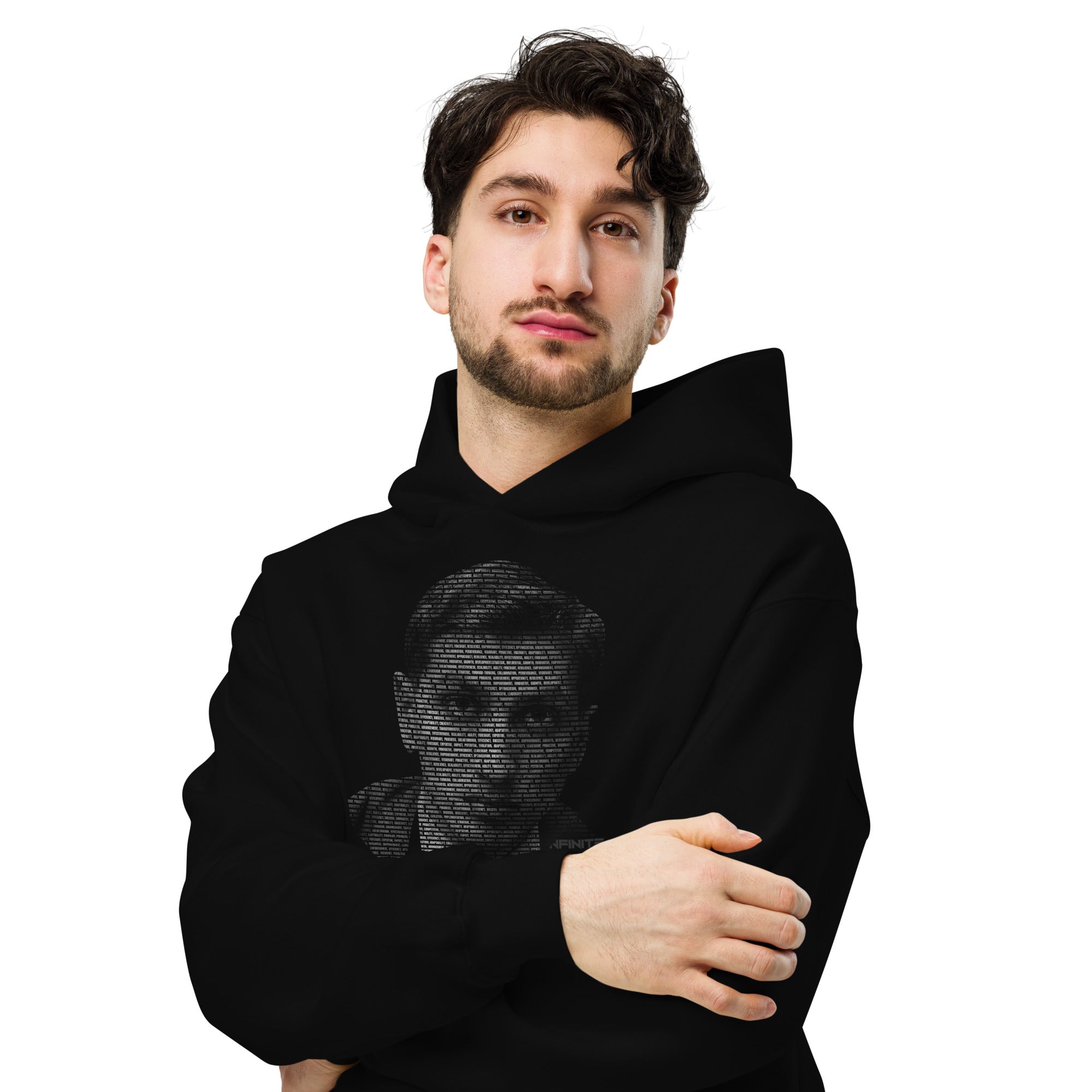 Bobby Fischer Silhouette - Premium Unisex oversized hoodie