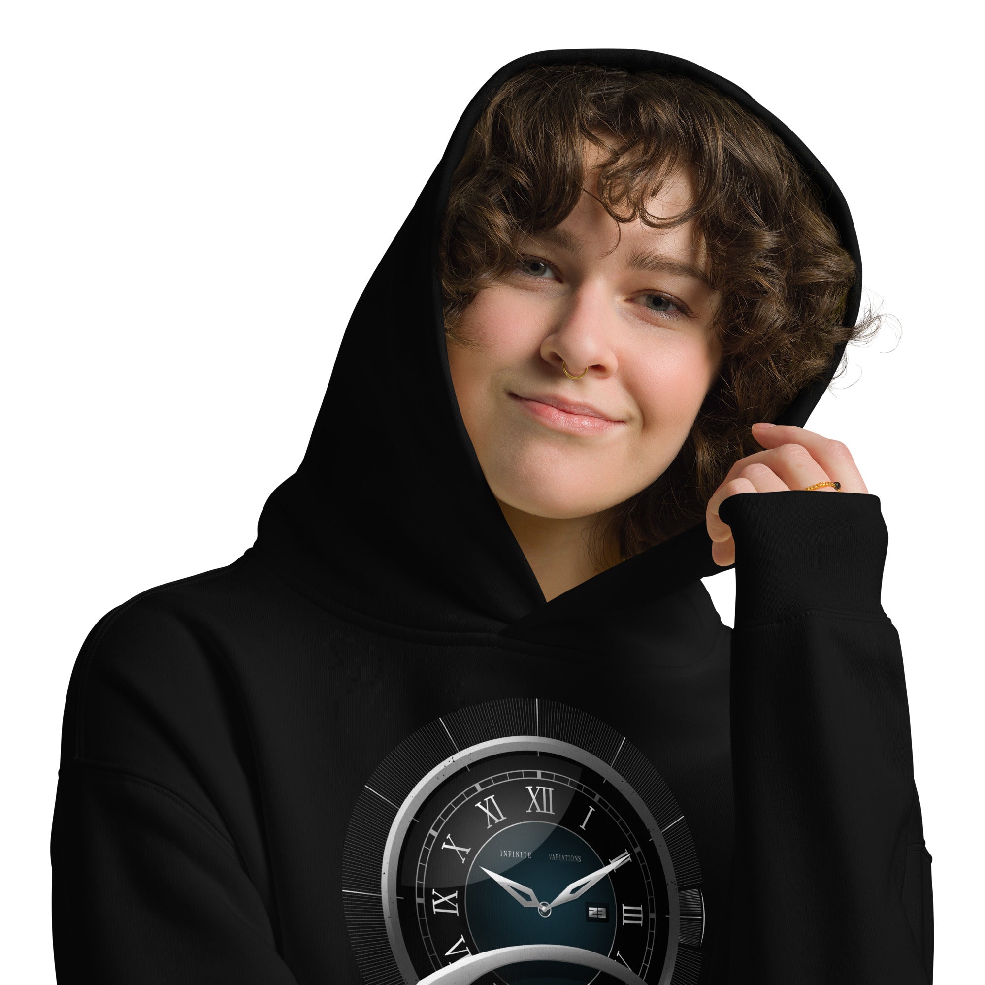 Time is an Asset - Premium Unisex oversized hoodie