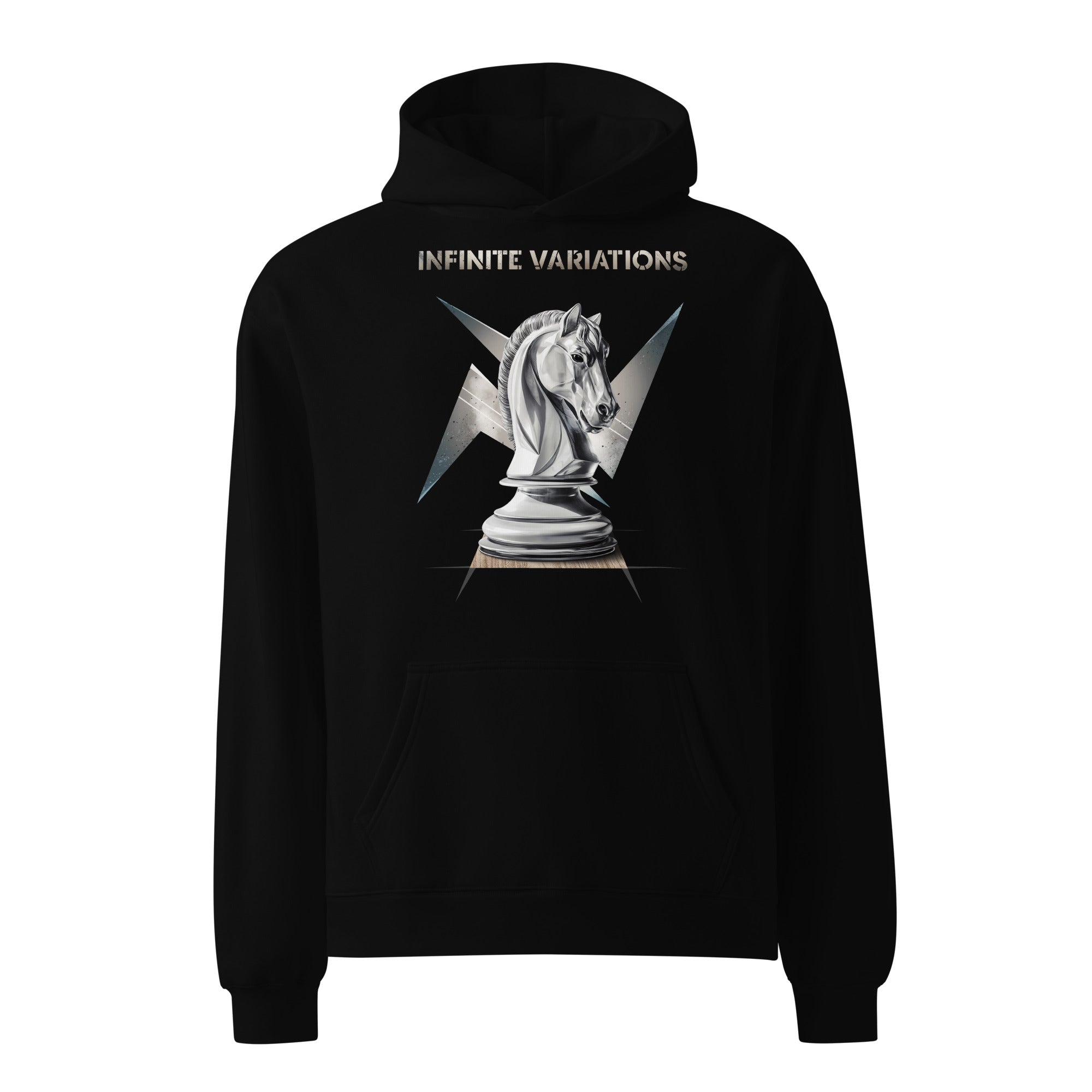 Knight of War - White - Unisex oversized hoodie