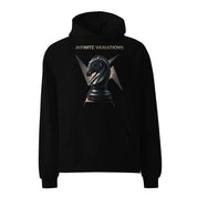 Knight of War - Black - Unisex oversized hoodie