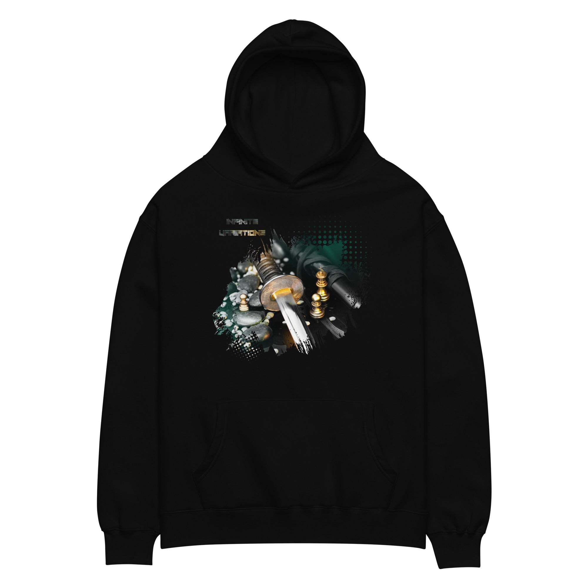 Samurai Chess II - Unisex oversized hoodie
