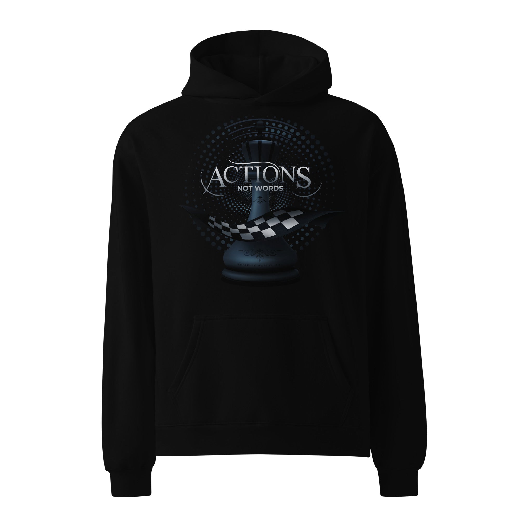 Actions Not Words - Unisex oversized hoodie