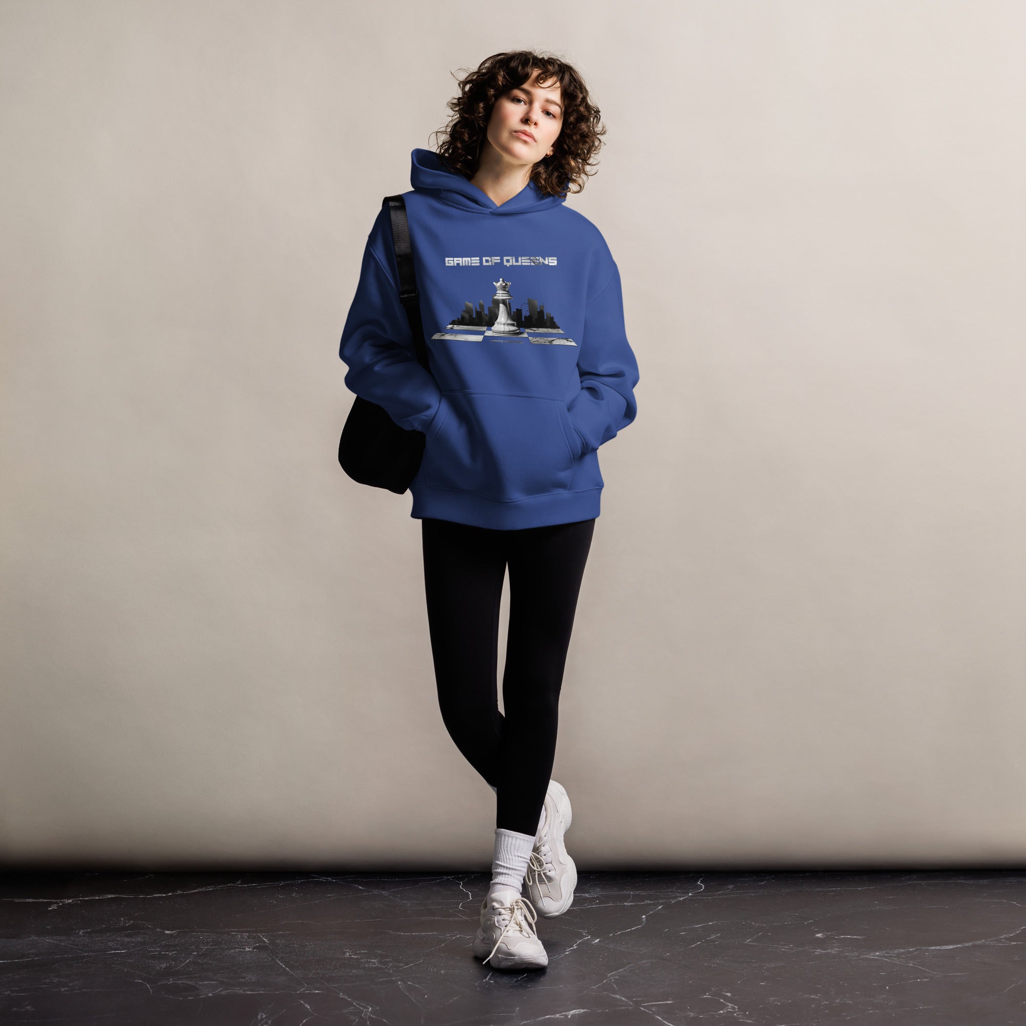 Game of Queens - Light Colored - Unisex oversized hoodie