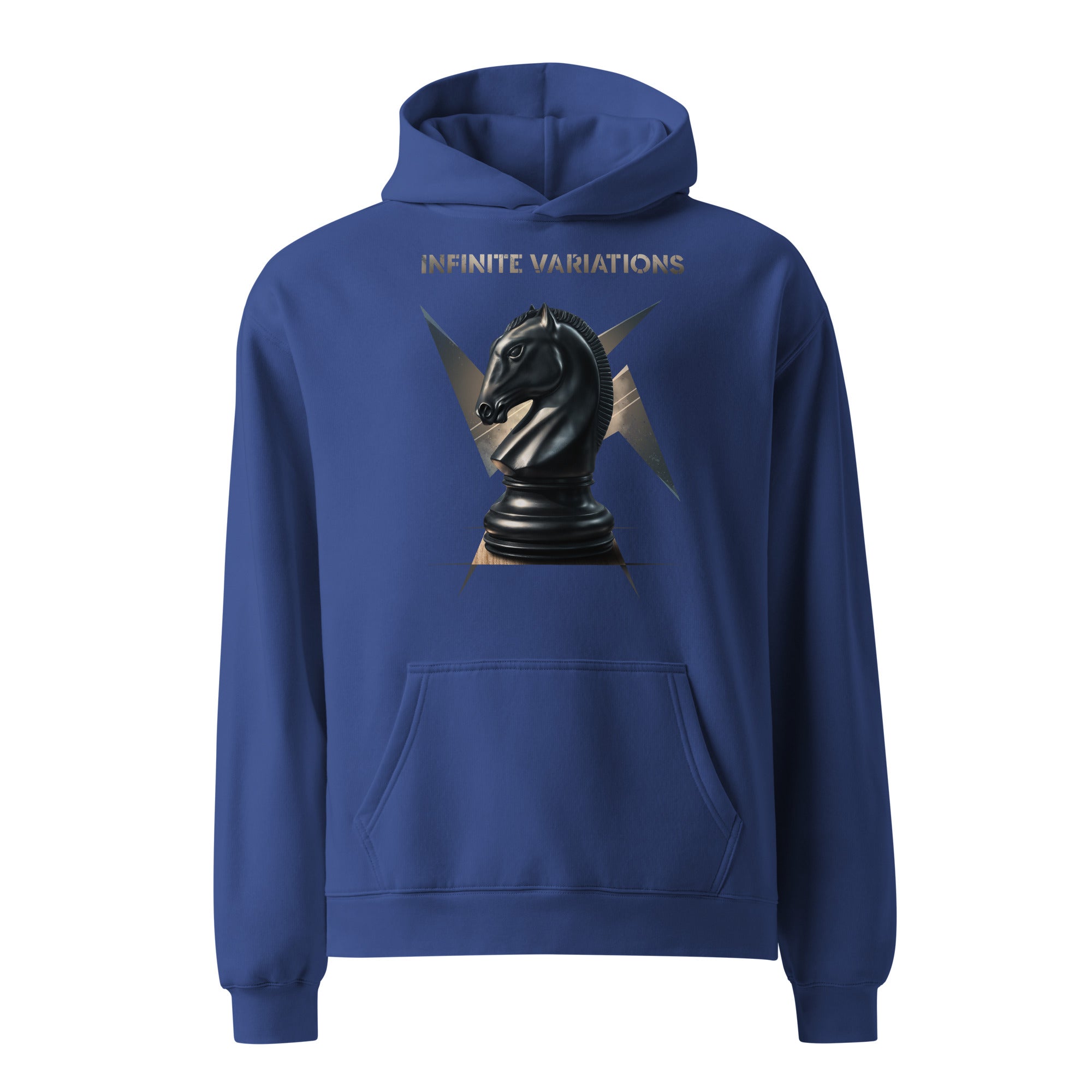 Knight of War - Black - Unisex oversized hoodie