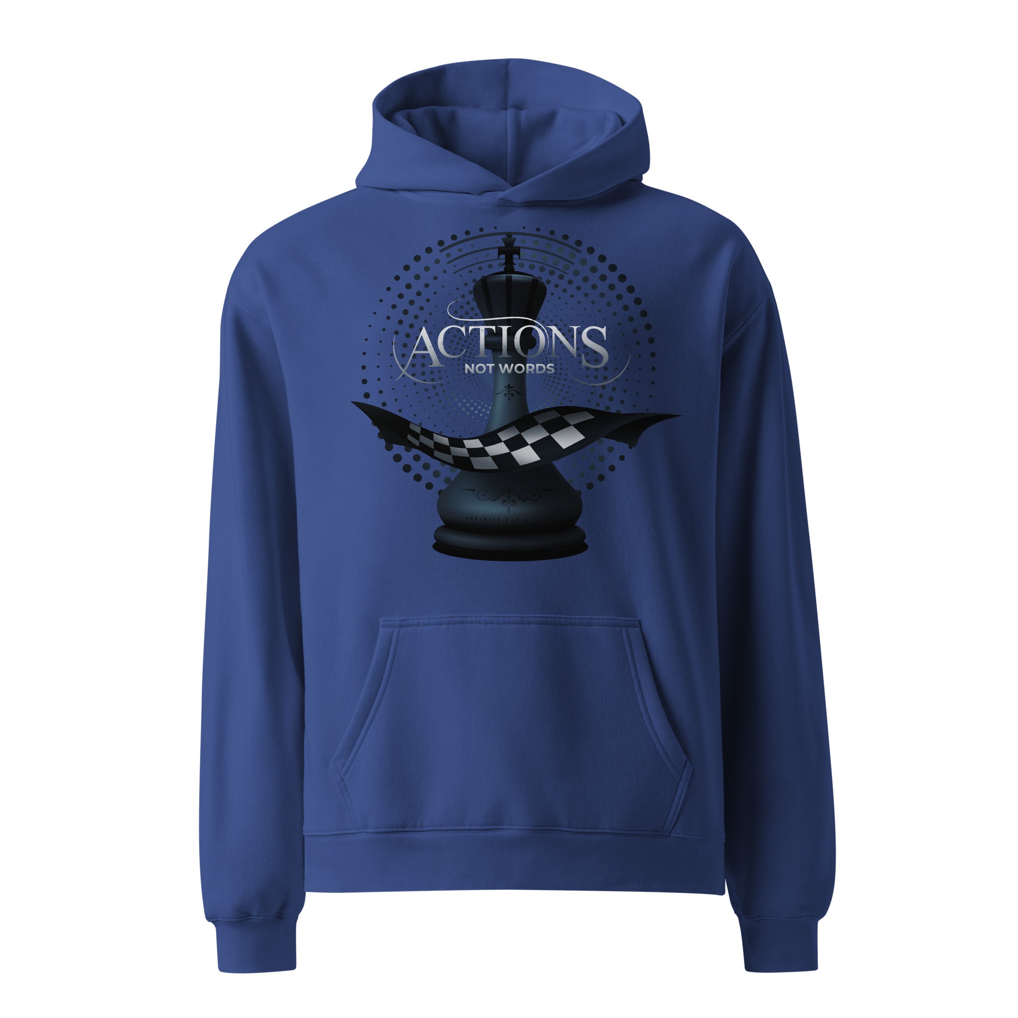 Actions Not Words - Unisex oversized hoodie
