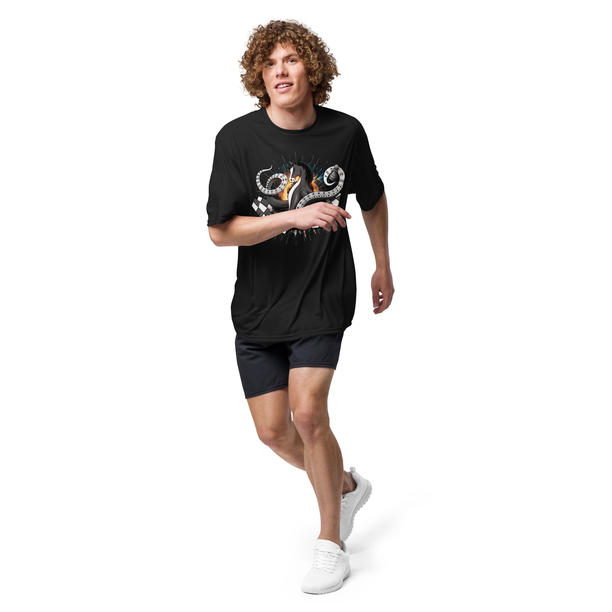 Octopus Knight - Unisex performance crew neck t-shirt