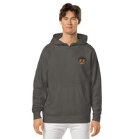 Princeton Open 2025 - Modern Style Embroidered - Unisex pigment-dyed hoodie - Pigment Black / S