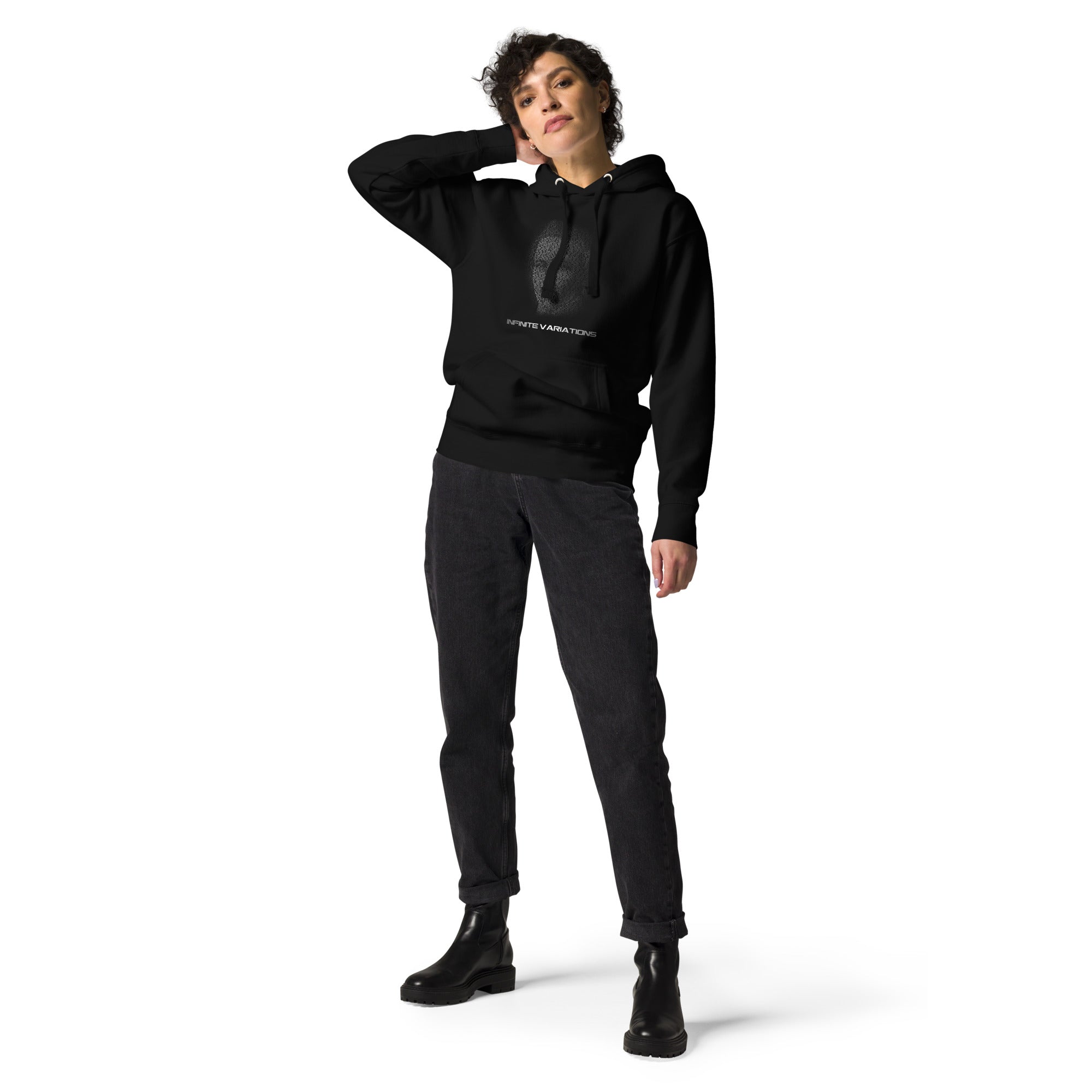 Paul Morphy Futuristic - Platinum - Premium Unisex Hoodie