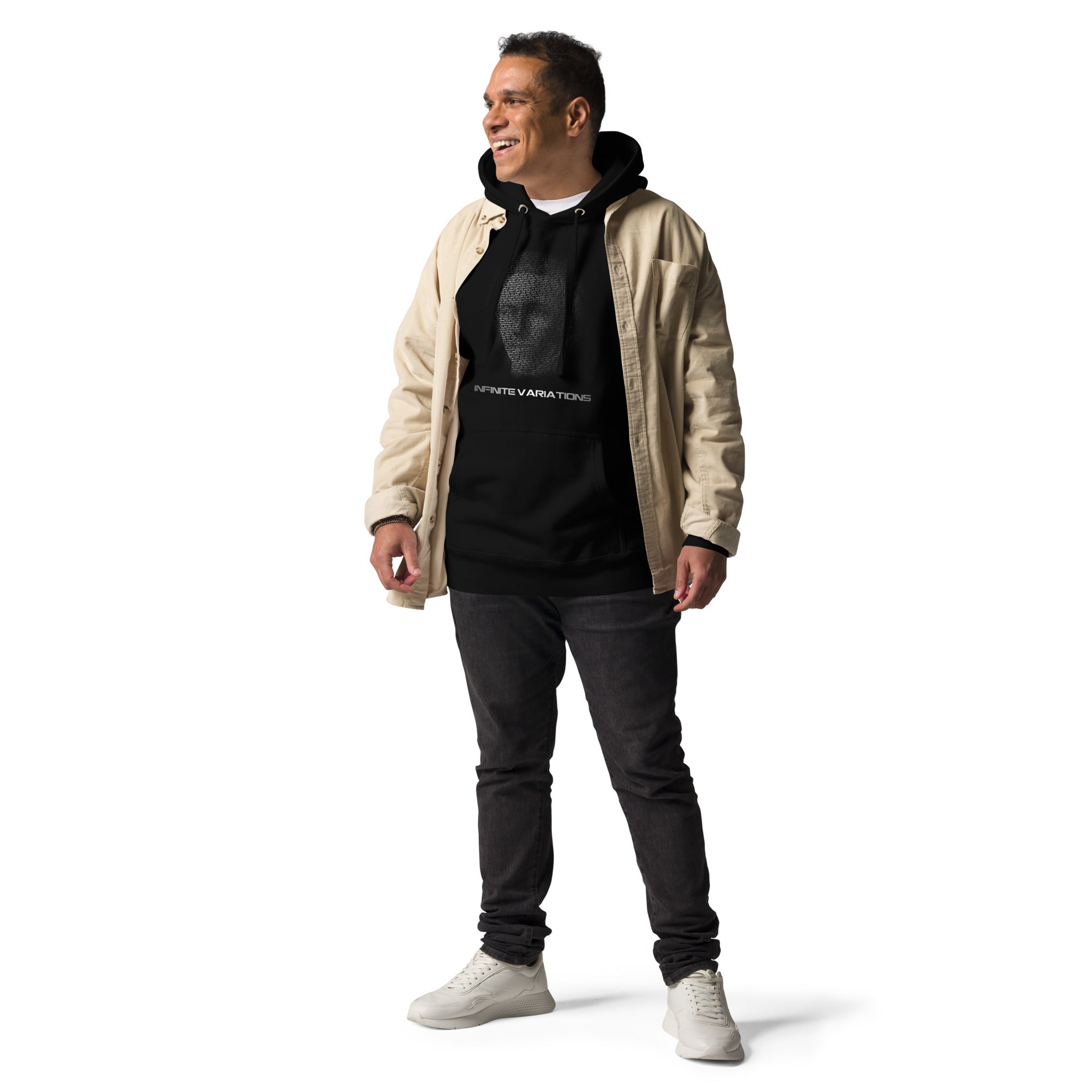 Paul Morphy Futuristic - Platinum - Premium Unisex Hoodie