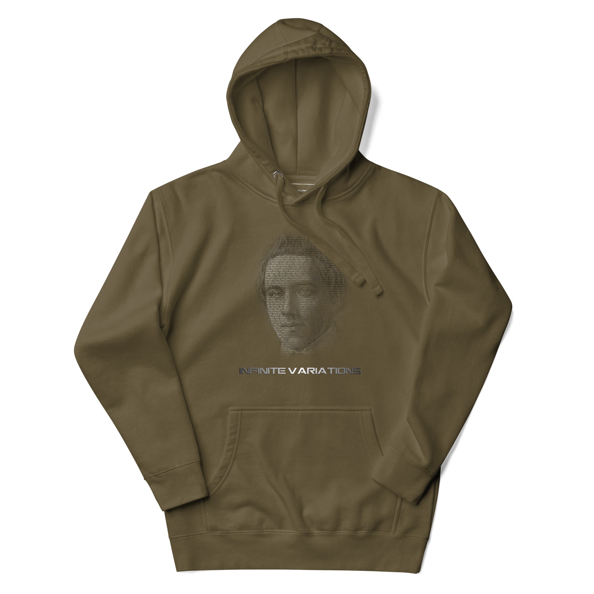 Paul Morphy Futuristic - Platinum - Premium Unisex Hoodie