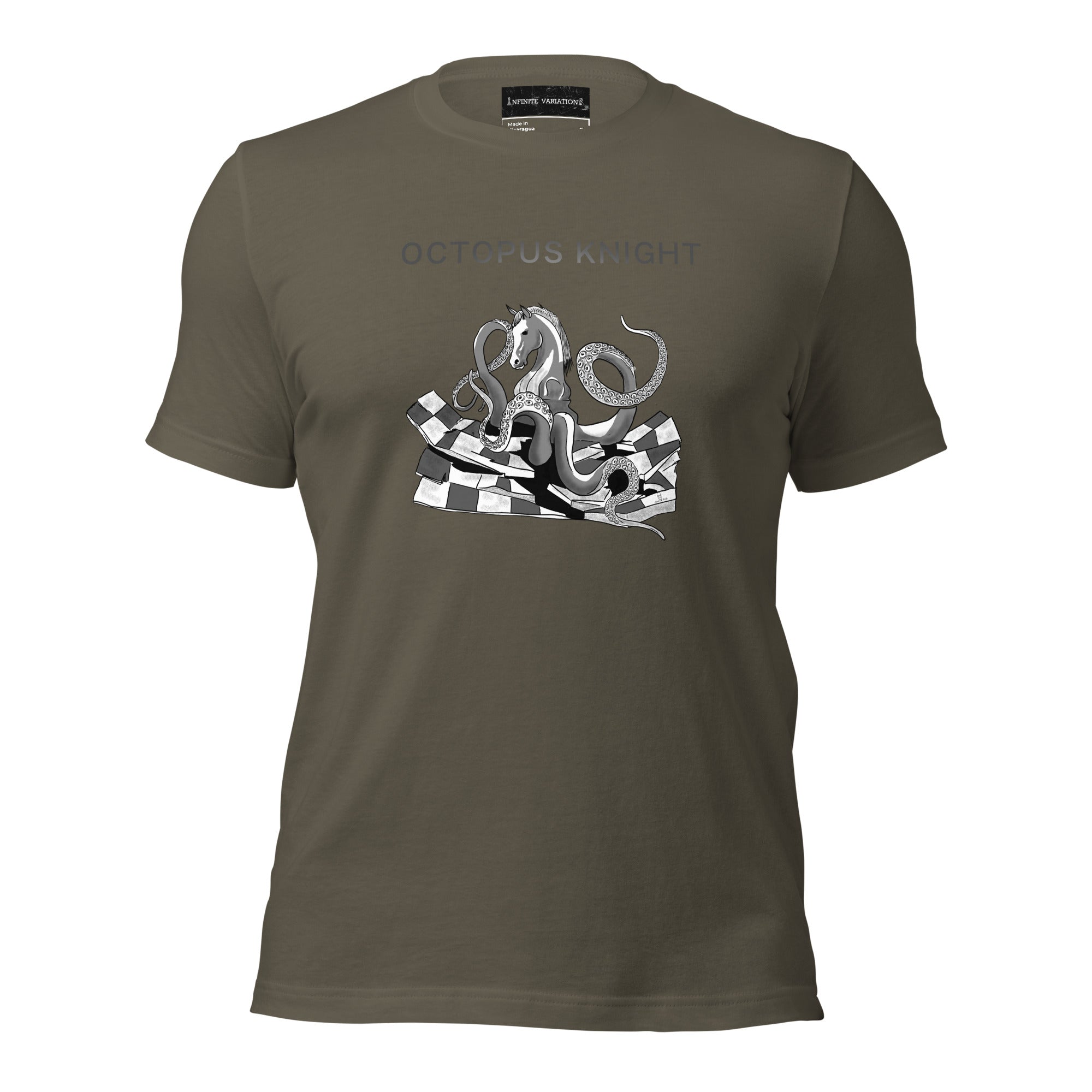 Infinite Variations - Octopus Knight - Unisex t-shirt - Graphical Design
