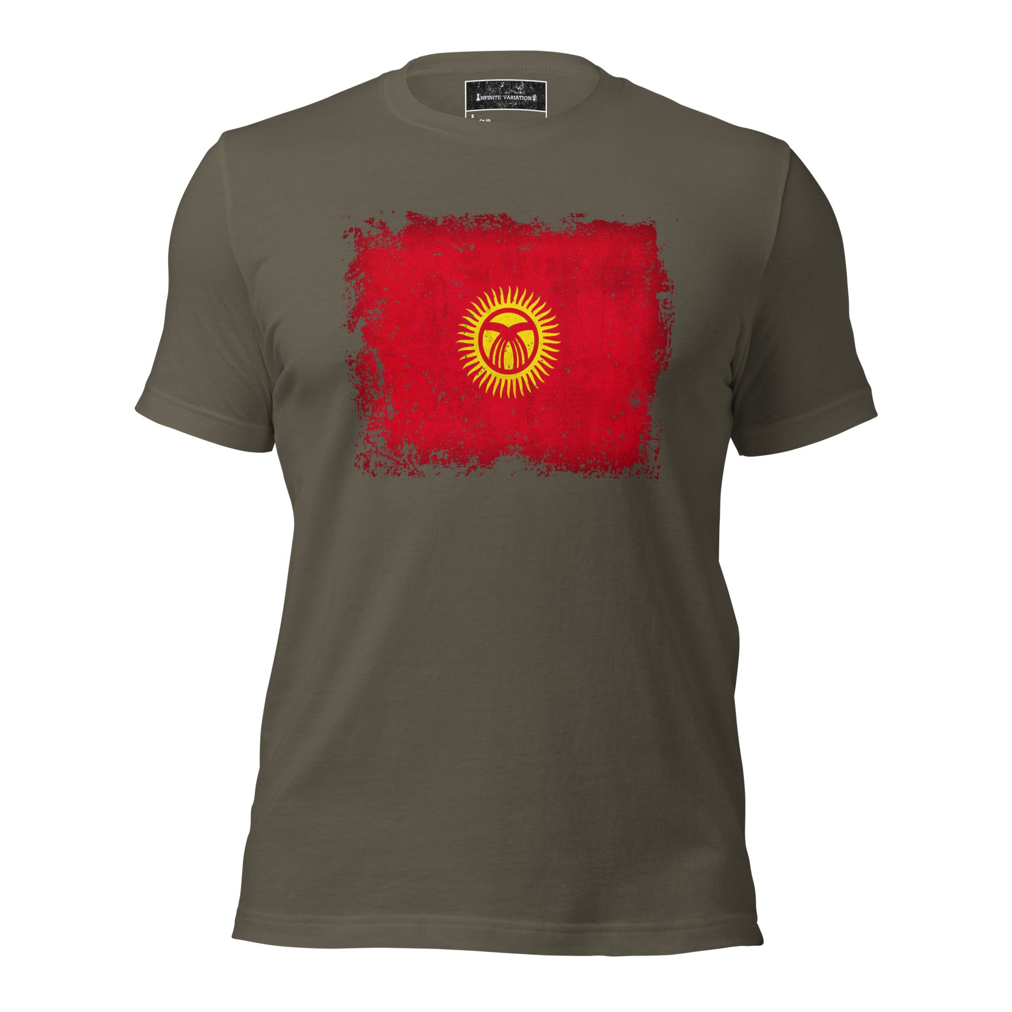 International Series - Kyrgyzstan Distressed - Unisex t-shirt