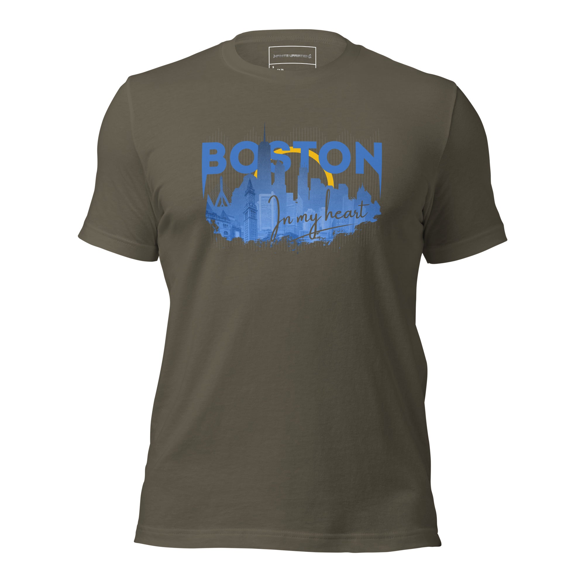 Infinite Variations - Boston Design - Unisex t-shirt