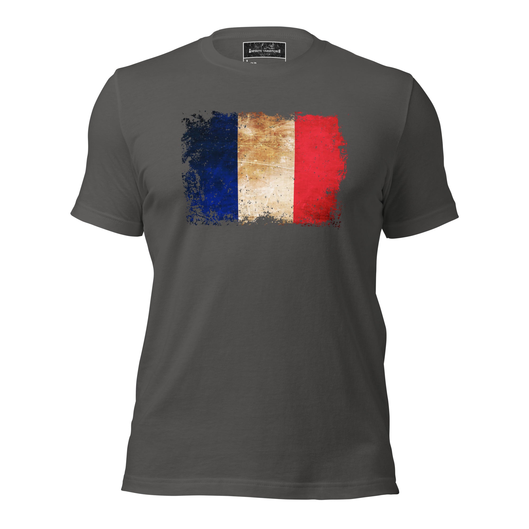 International Series - France Distressed - Unisex t-shirt