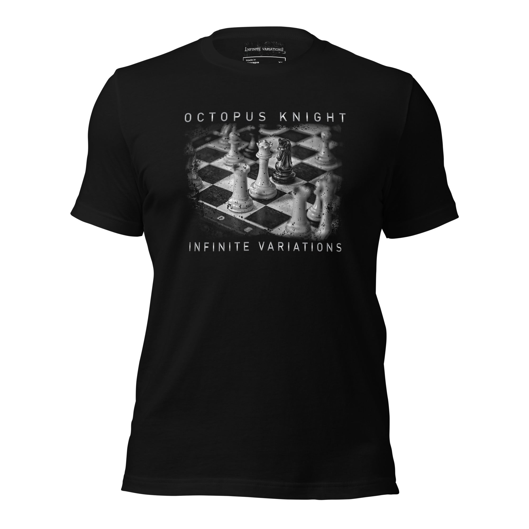 Infinite Variations - Octopus Knight - Classical Design Distressed - Unisex t-shirt