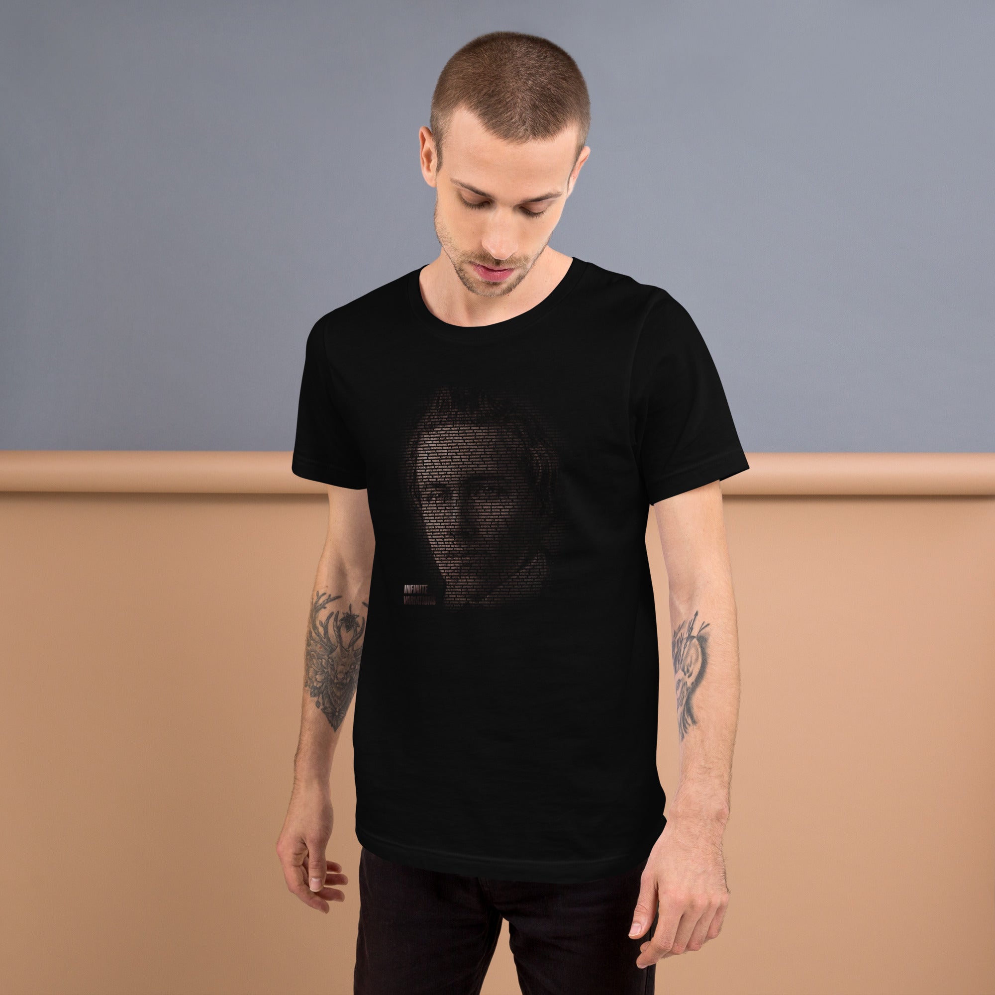Paul Morphy Futuristic Ghost - Bronze - Unisex t-shirt