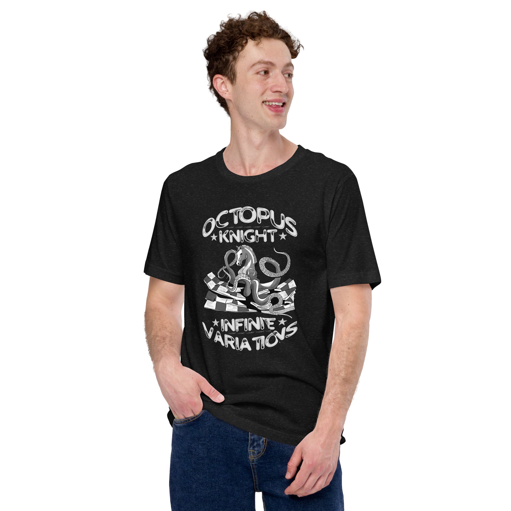 Infinite Variations - Octopus Knight Universal Design - Unisex t-shirt