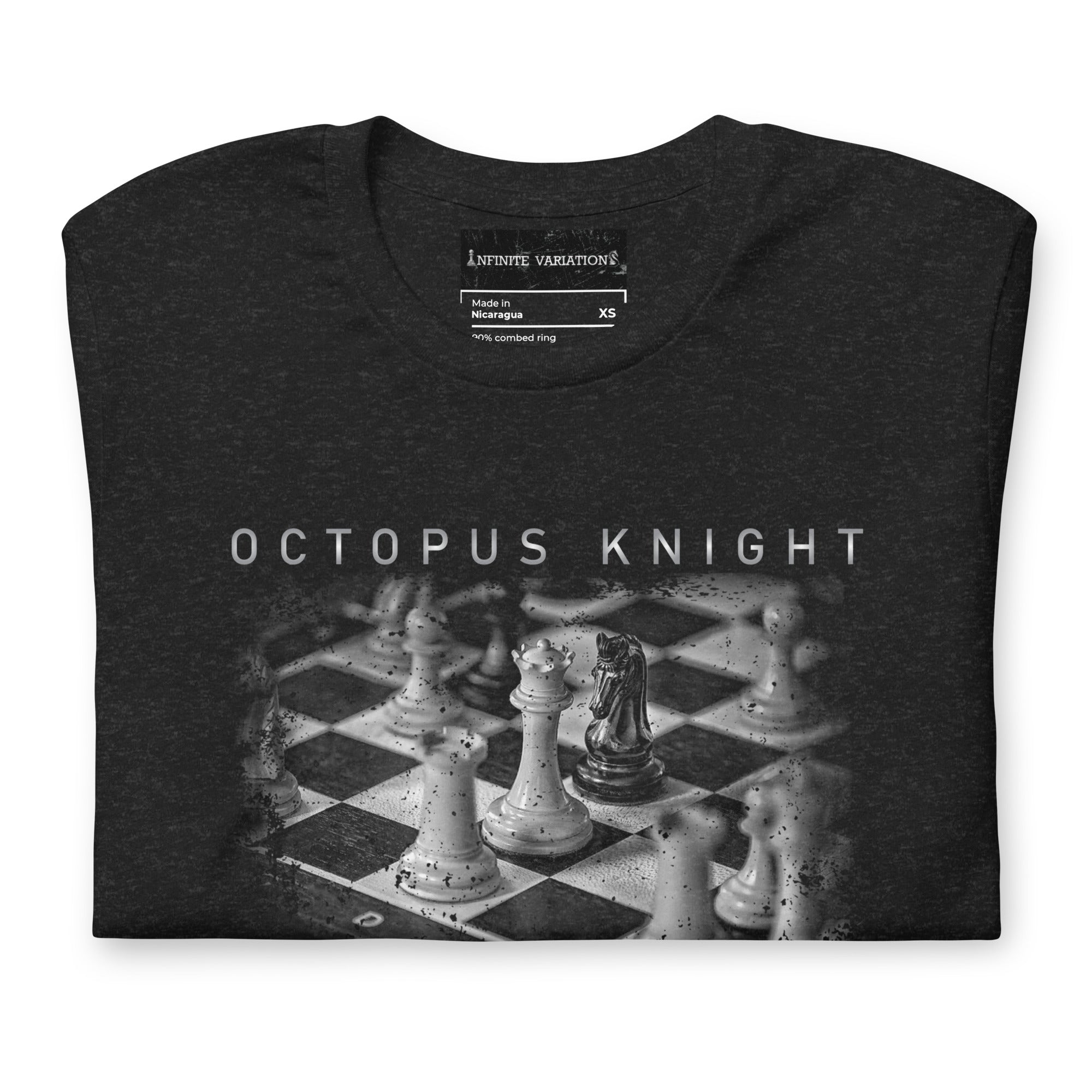 Infinite Variations - Octopus Knight - Classical Design Distressed - Unisex t-shirt