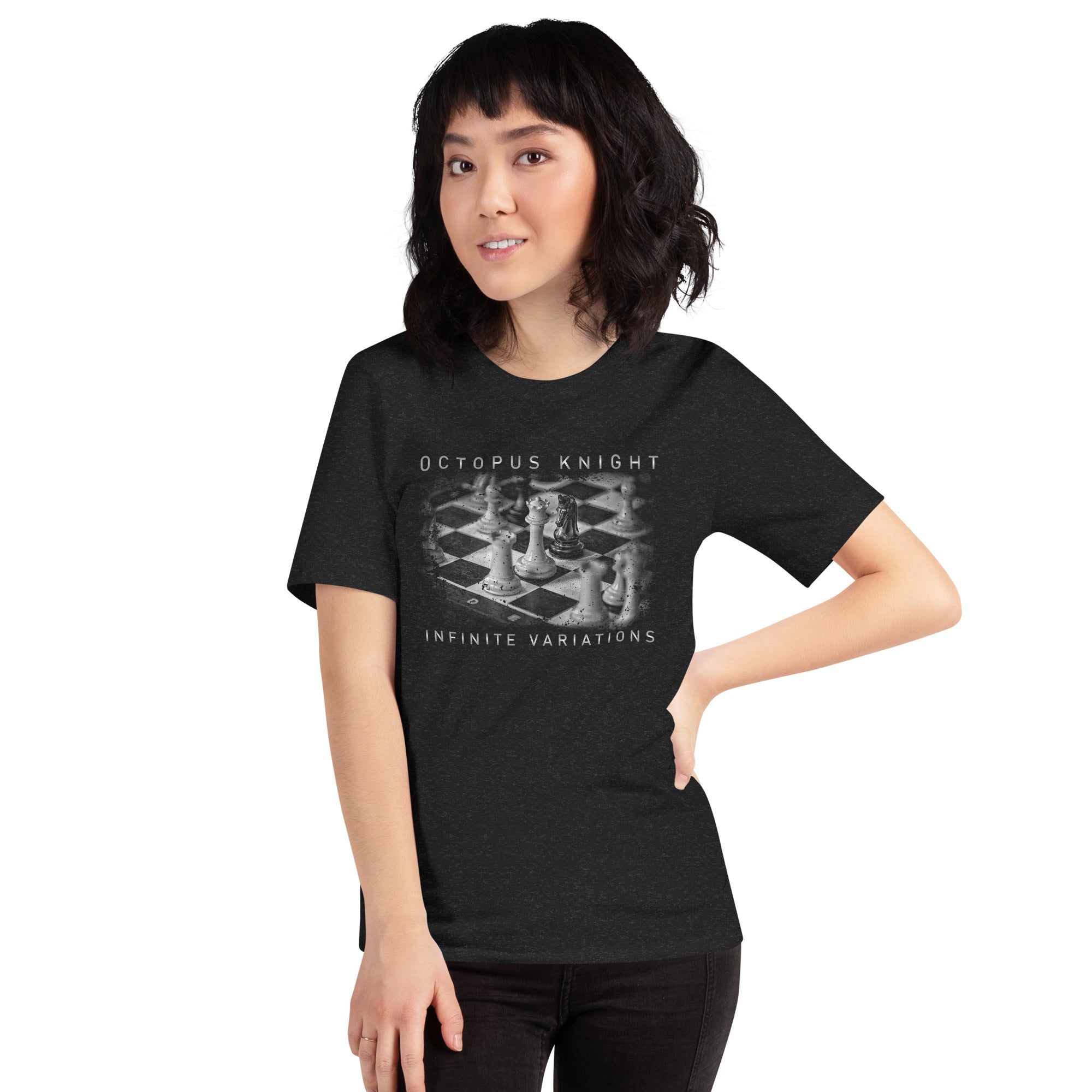 Infinite Variations - Octopus Knight - Classical Design Distressed - Unisex t-shirt