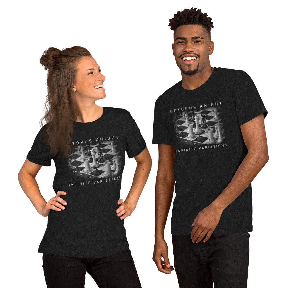 Infinite Variations - Octopus Knight - Classical Design Distressed - Unisex t-shirt