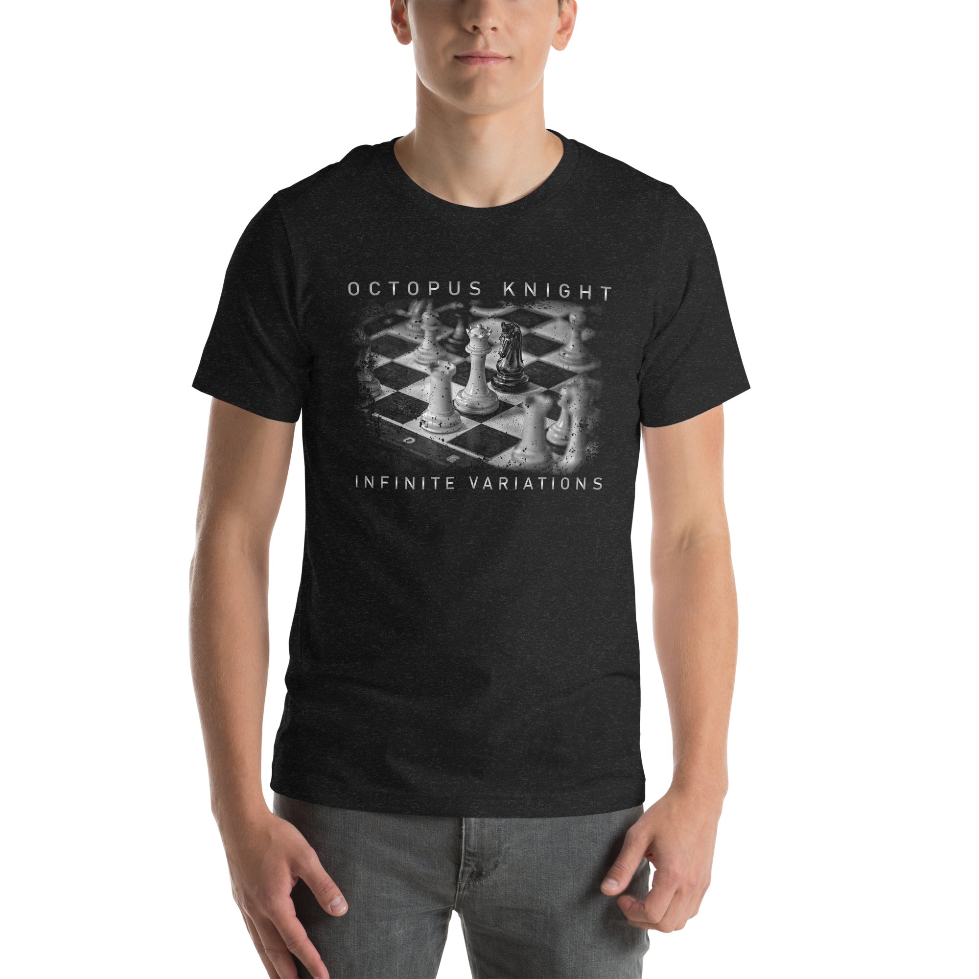 Infinite Variations - Octopus Knight - Classical Design Distressed - Unisex t-shirt