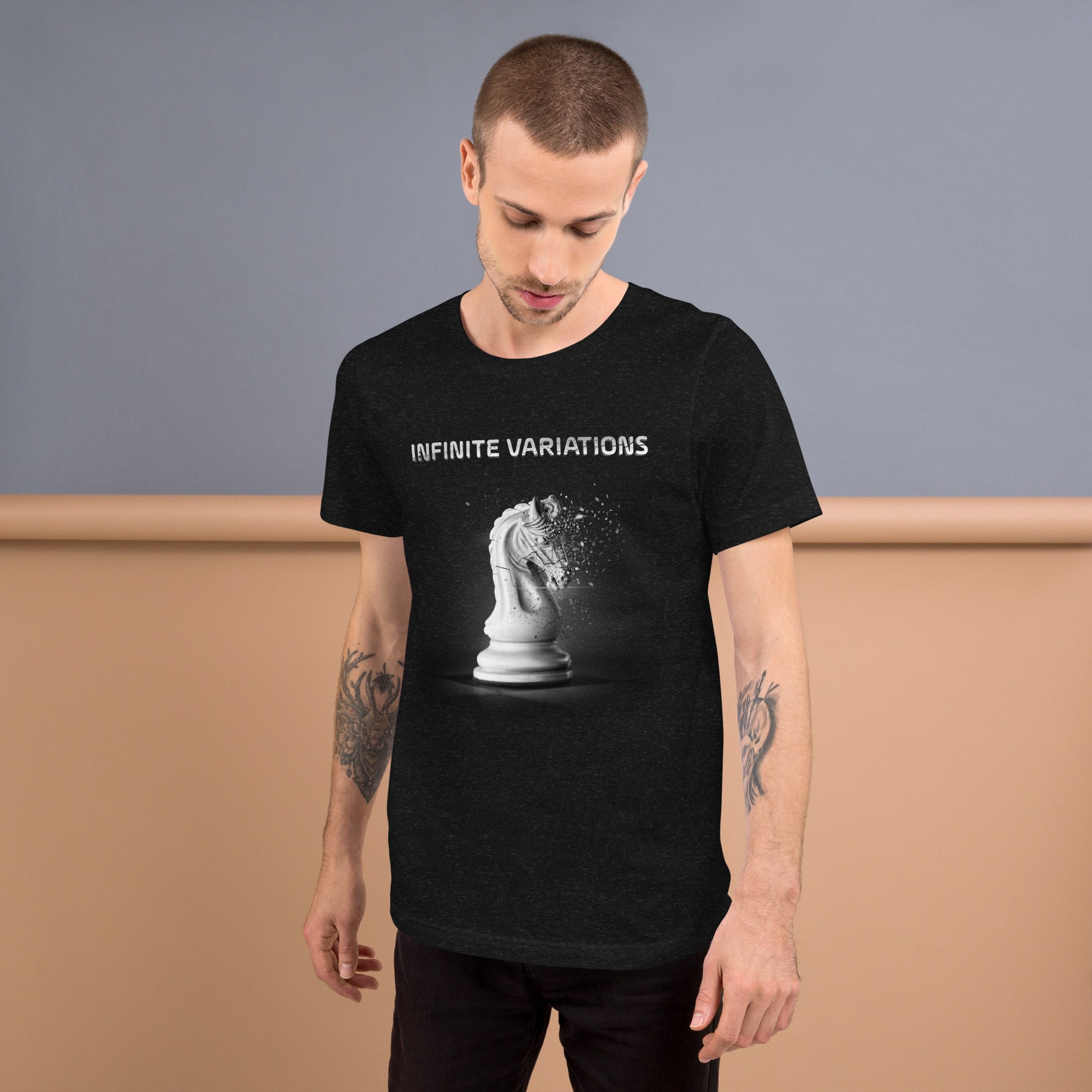 Infinite Variations - Disintegrating Knight - Unisex t-shirt