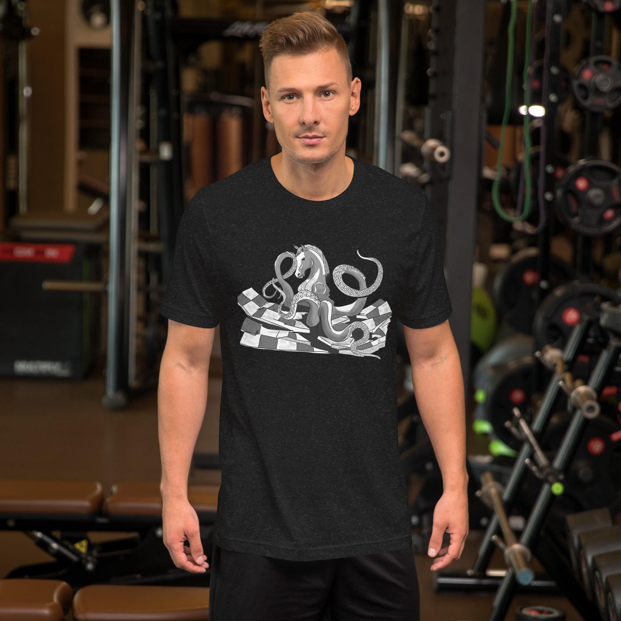 Infinite Variations - Octopus Knight - No Text Design - Unisex t-shirt