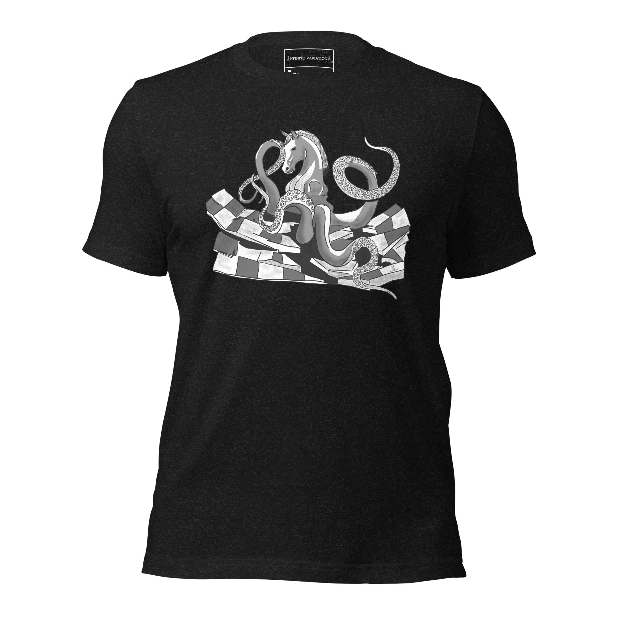 Infinite Variations - Octopus Knight - No Text Design - Unisex t-shirt