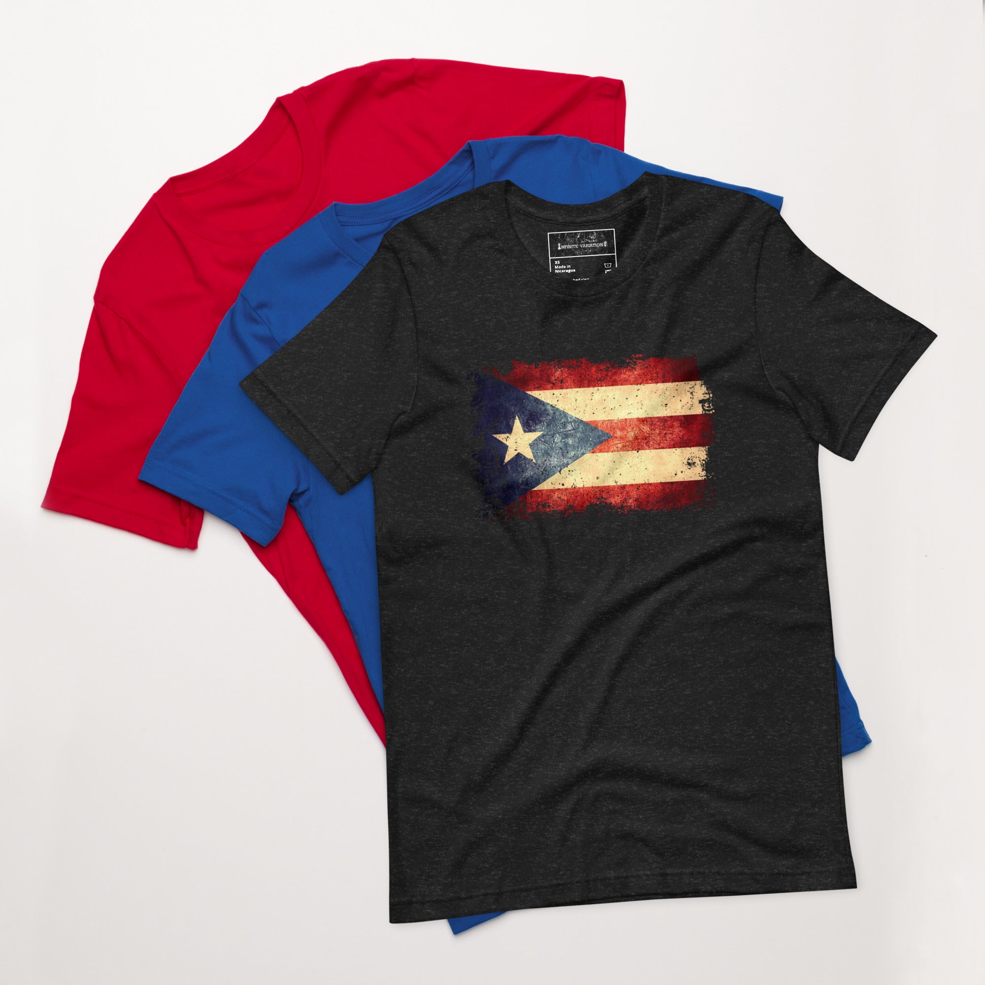 International Series - Puerto Rico Distressed - Unisex t-shirt