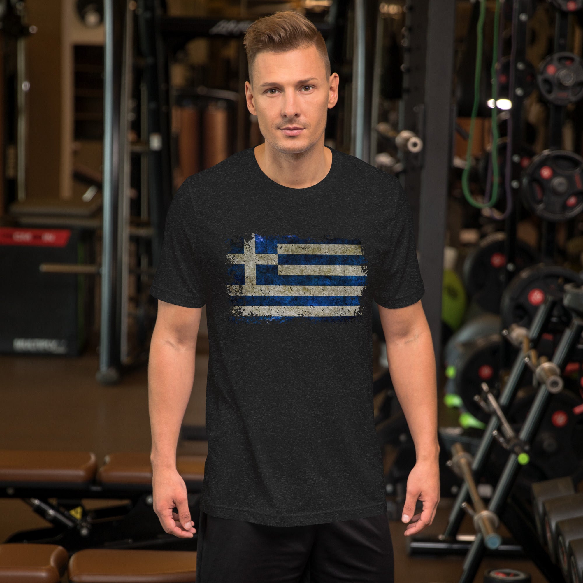 International Series - Greece Distressed - Unisex t-shirt