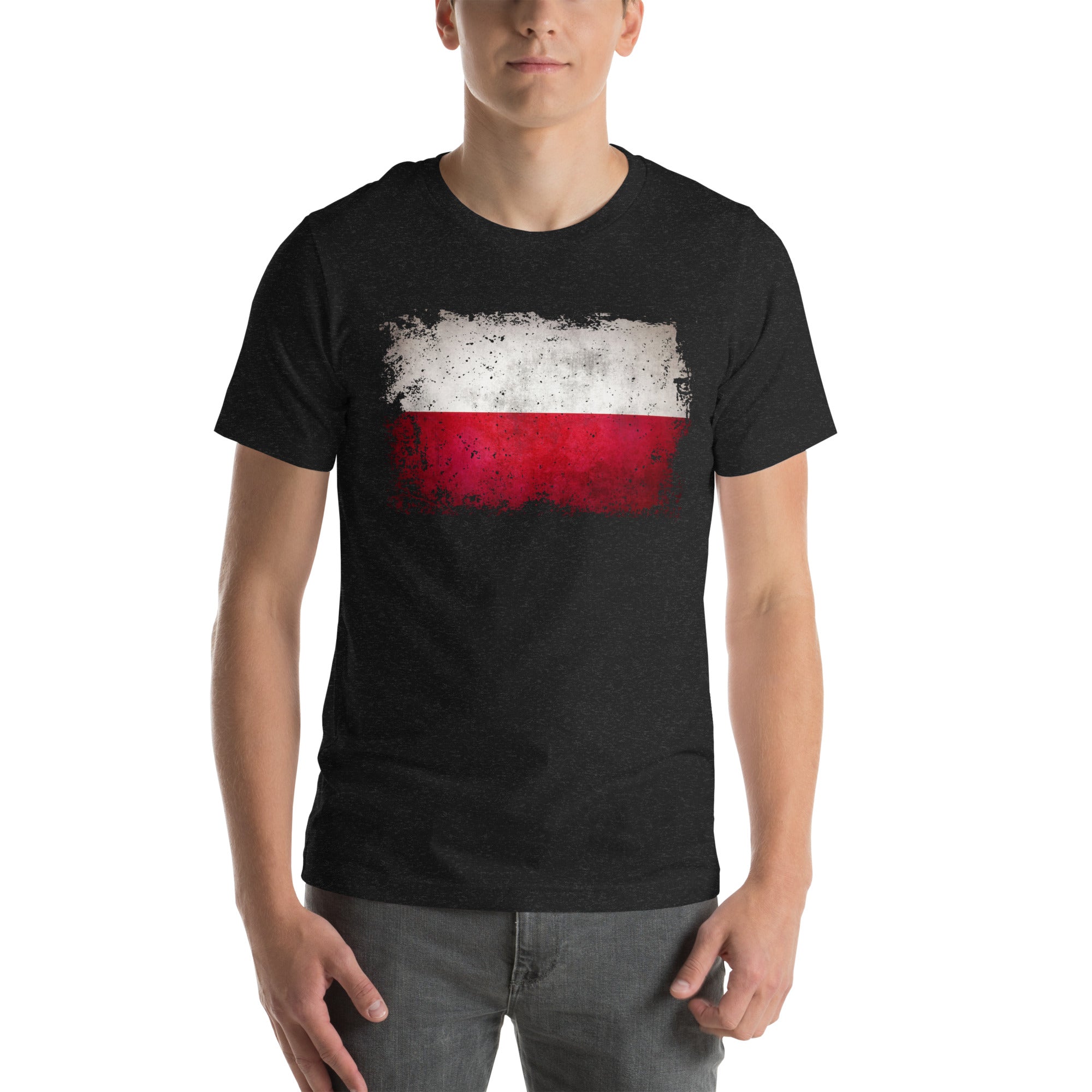 International Series - Poland Distressed - Unisex t-shirt