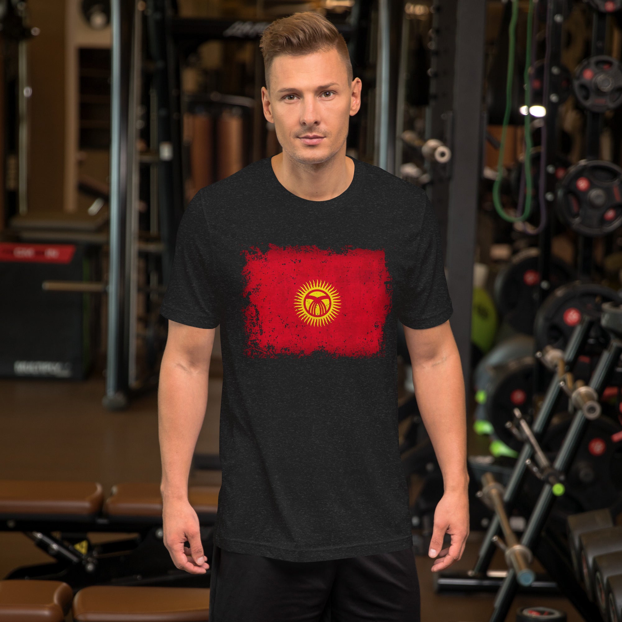 International Series - Kyrgyzstan Distressed - Unisex t-shirt