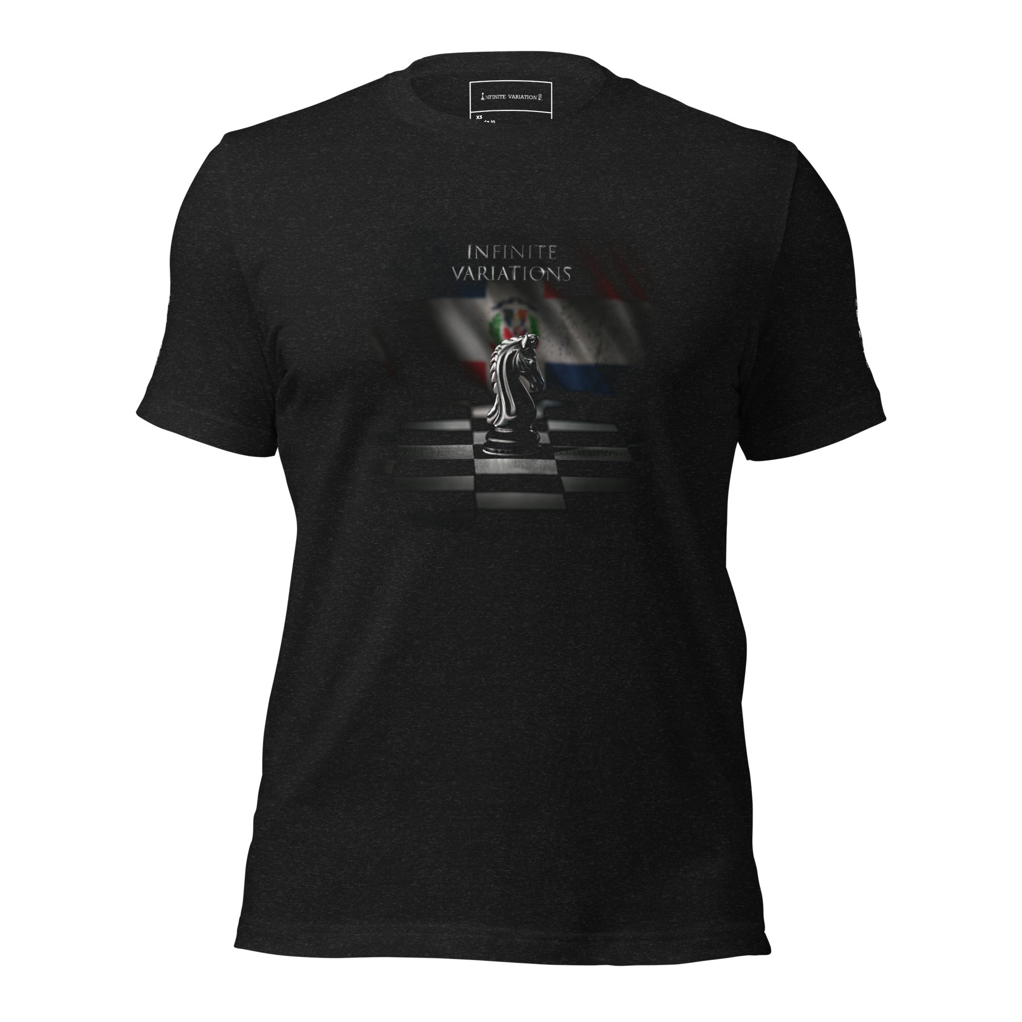 Infinite Variations - Classical DR Knight - Logo Both Sleeves - Unisex t-shirt