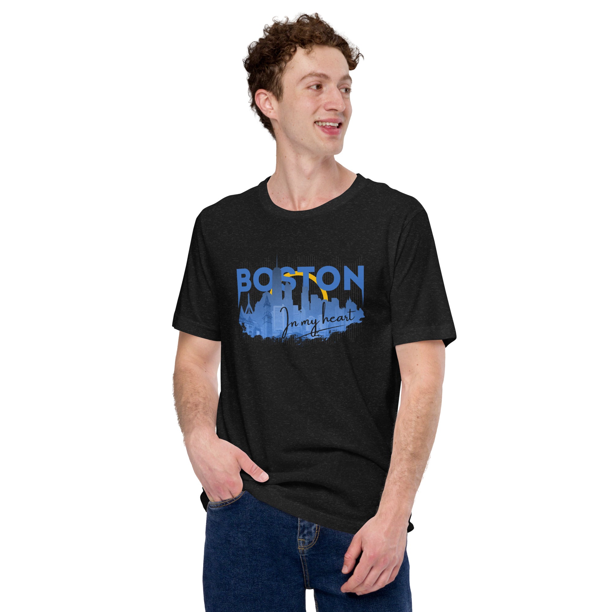 Infinite Variations - Boston Design - Unisex t-shirt