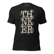 Thinker Chess - Tan - Unisex t-shirt