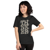 Thinker Chess - Tan - Unisex t-shirt